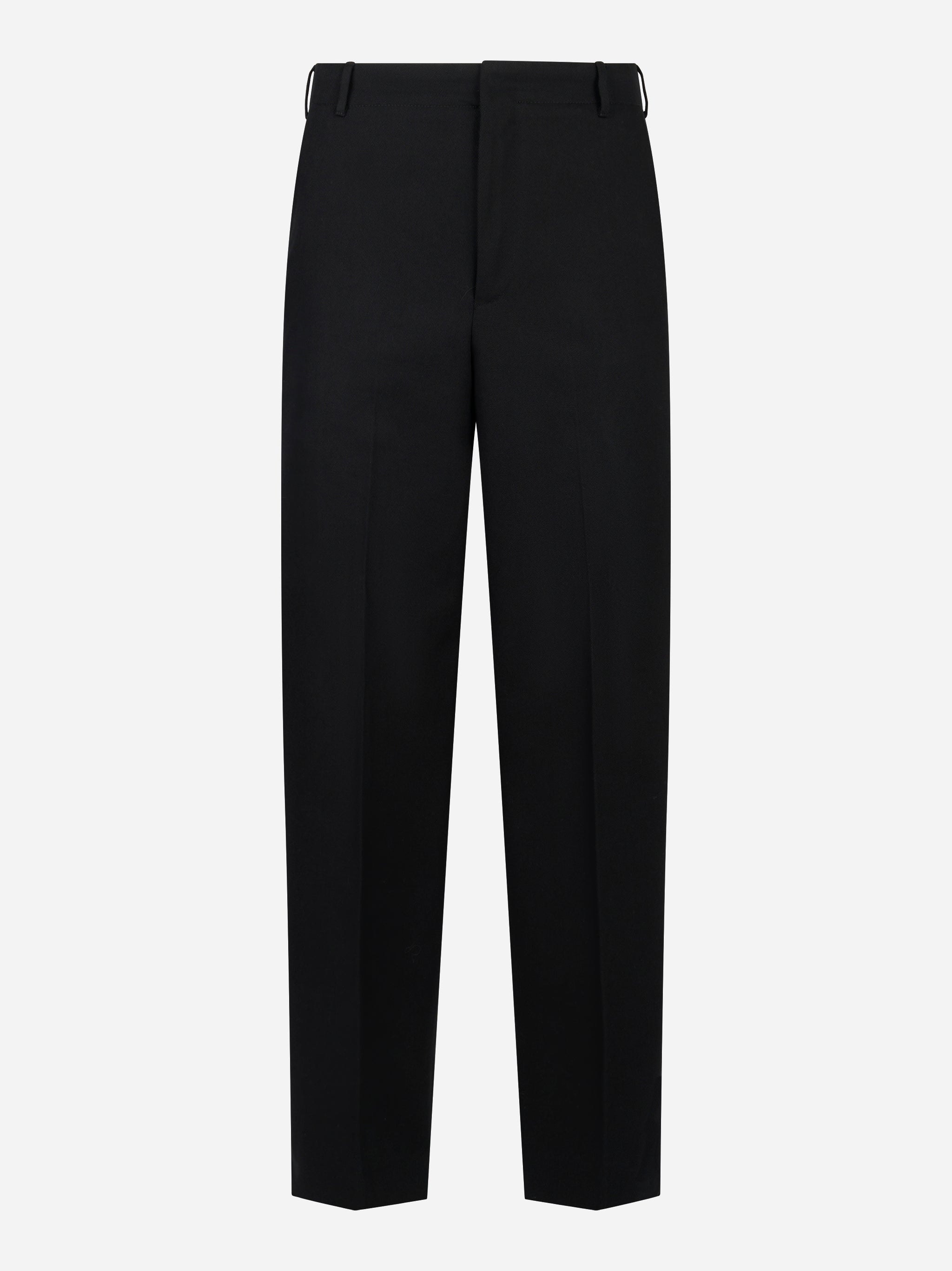 Pantalone loose fit Wide in cotone nero