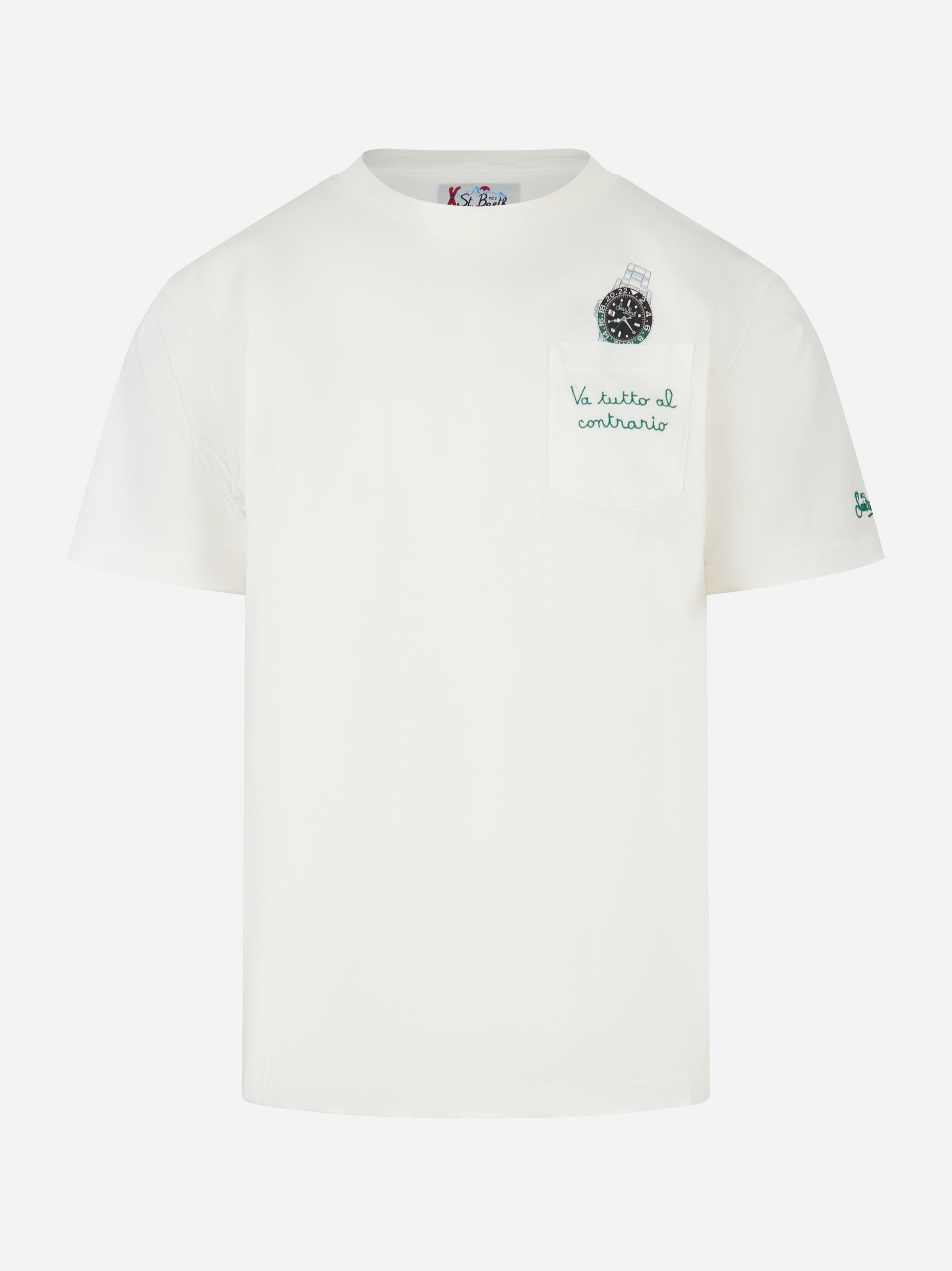 T-shirt Connor Va Tutto Al Contrario Bianca