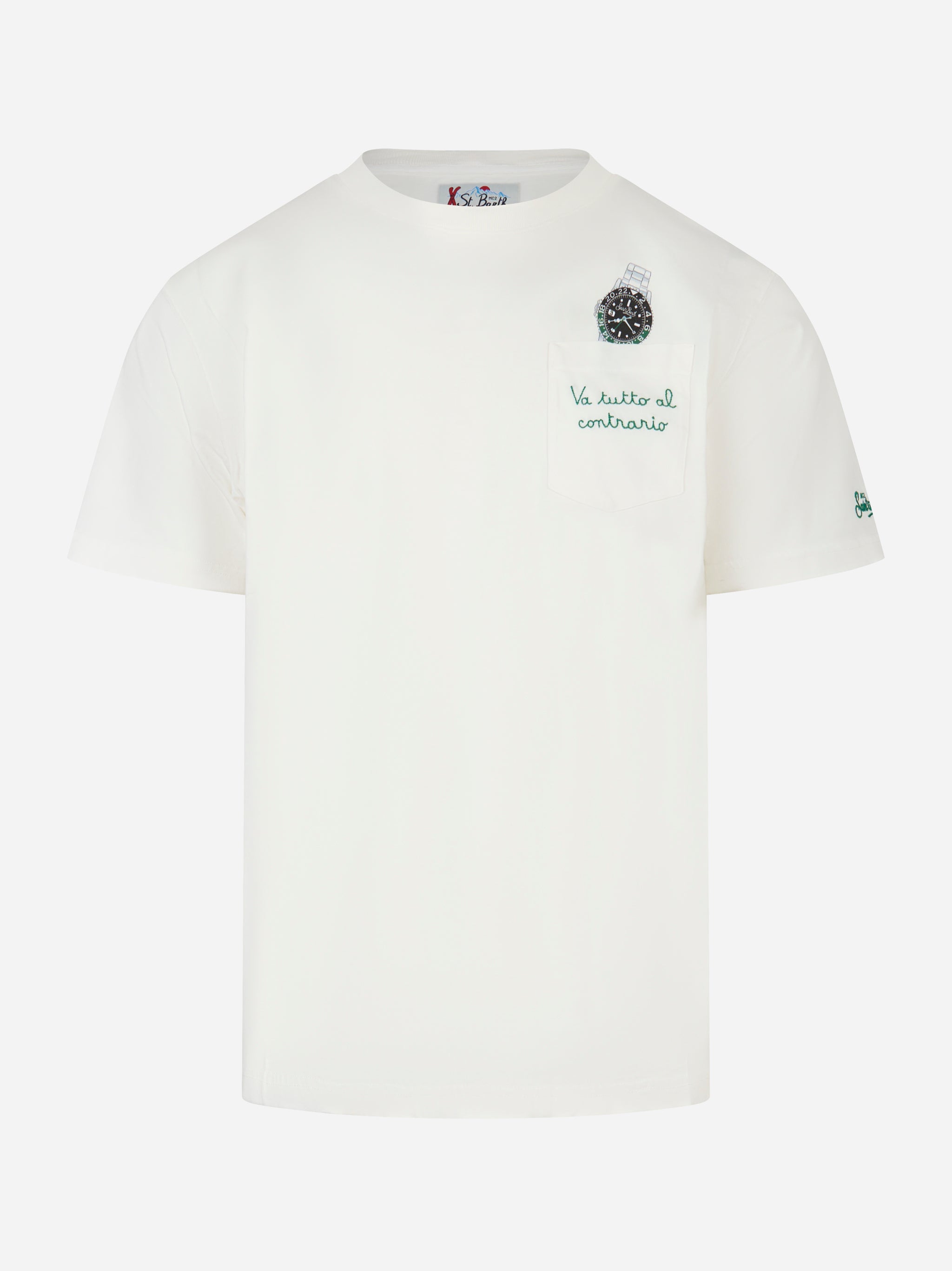 T-shirt Connor Va Tutto Al Contrario Bianca