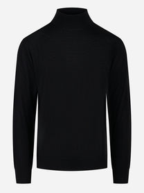 Lupetto in lana merinos finezza 16 nero