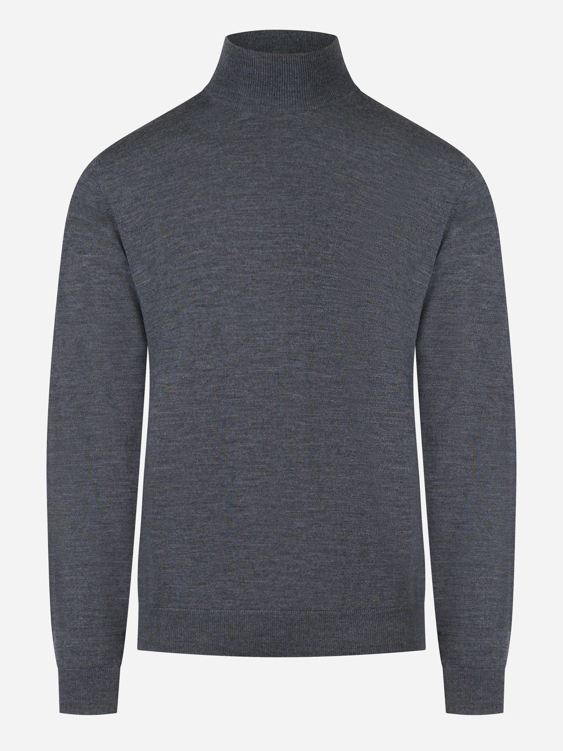 Lupetto in lana merinos finezza 16 grigio