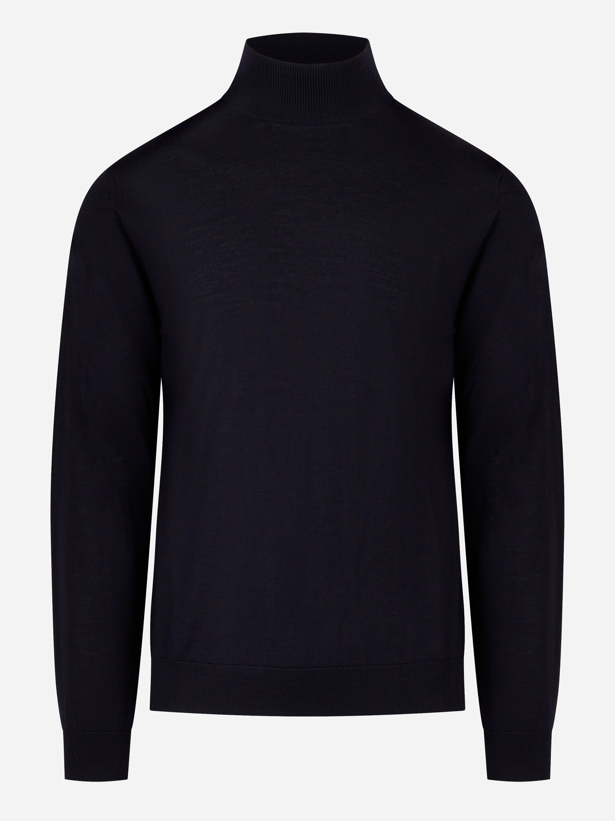 Lupetto in lana merinos finezza 16 blu