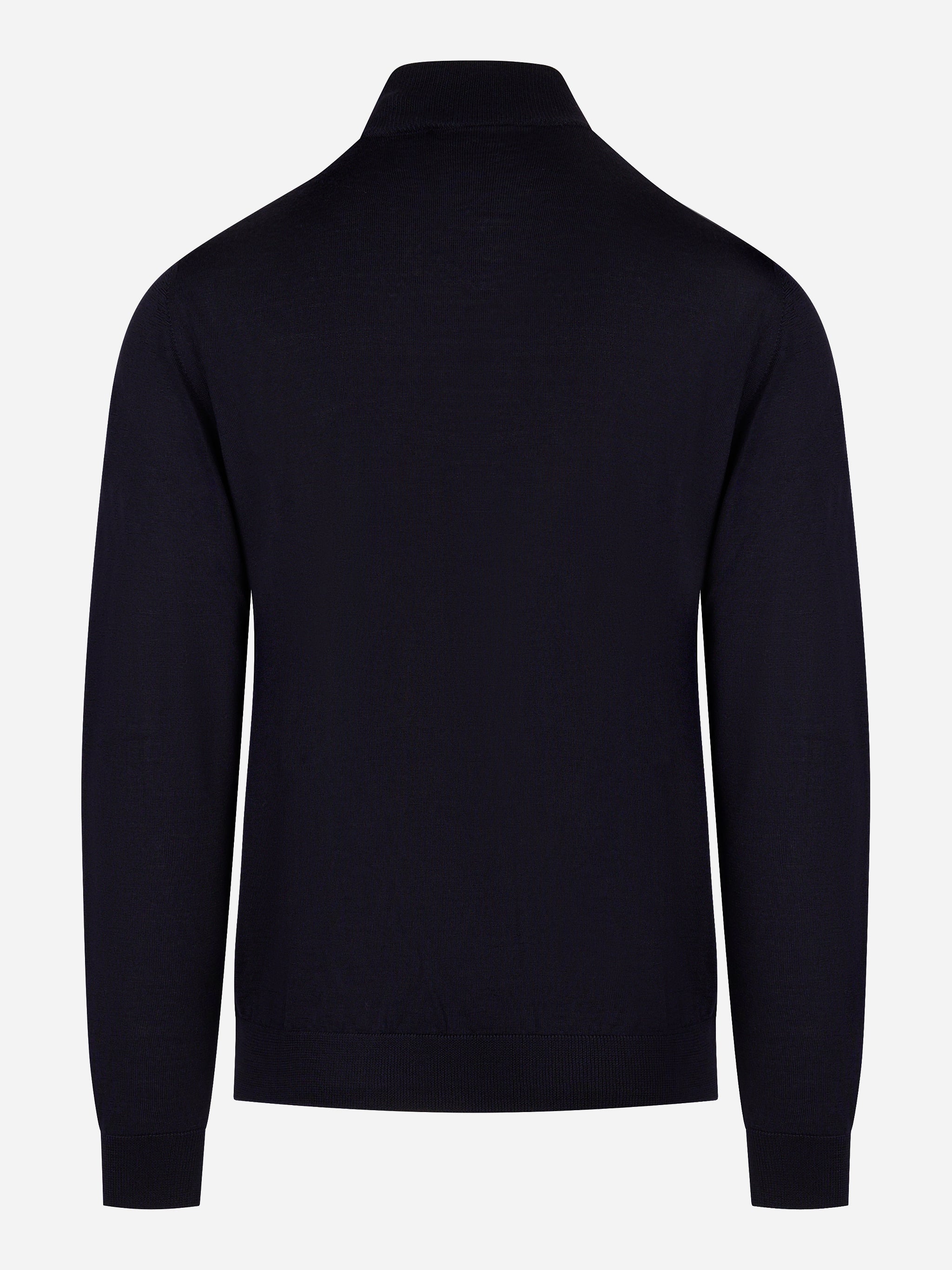 Lupetto in lana merinos finezza 16 blu