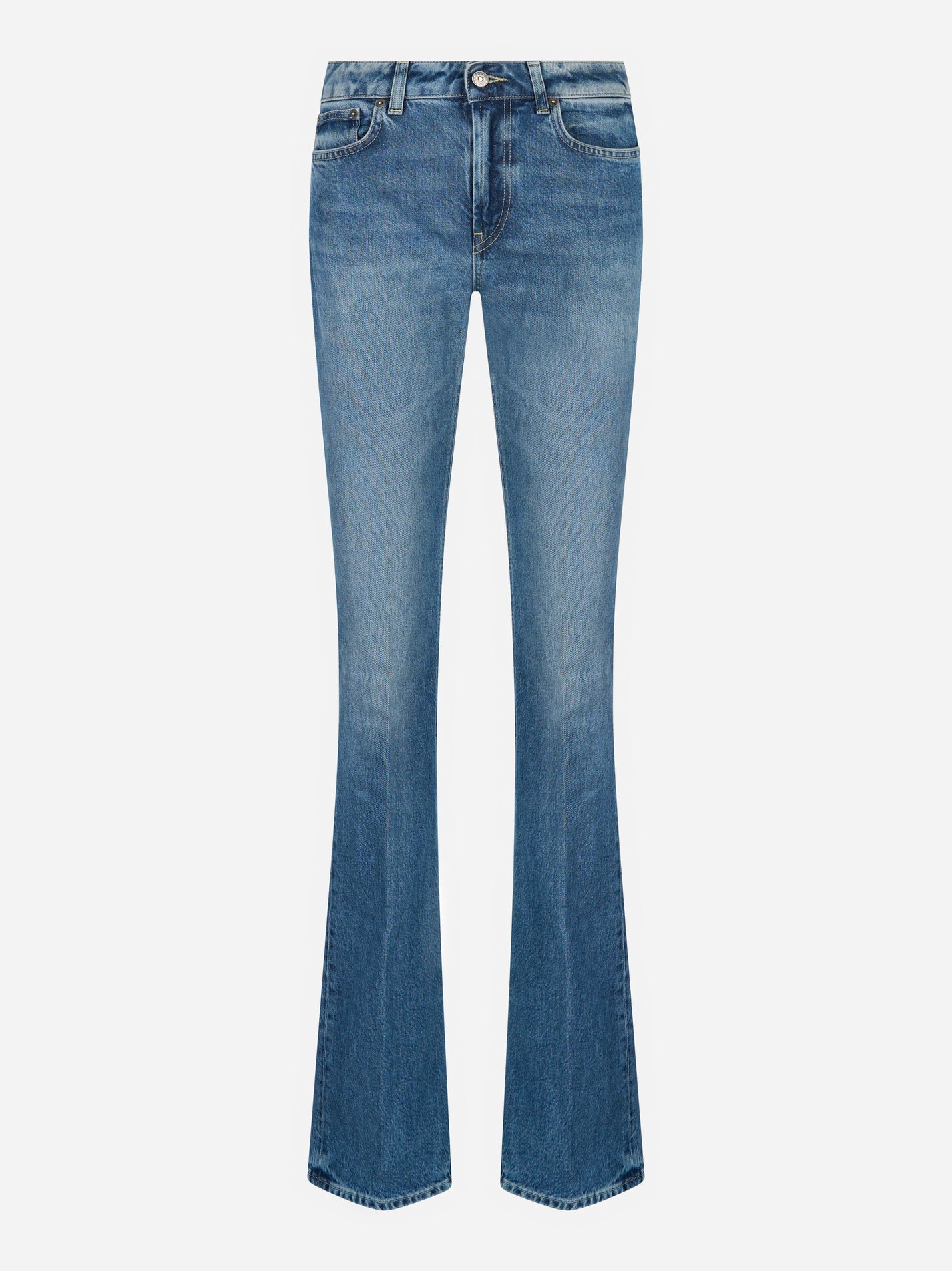 Dondup Jeans Newlola bootcut in denim stretch DP755DSE370DLI7