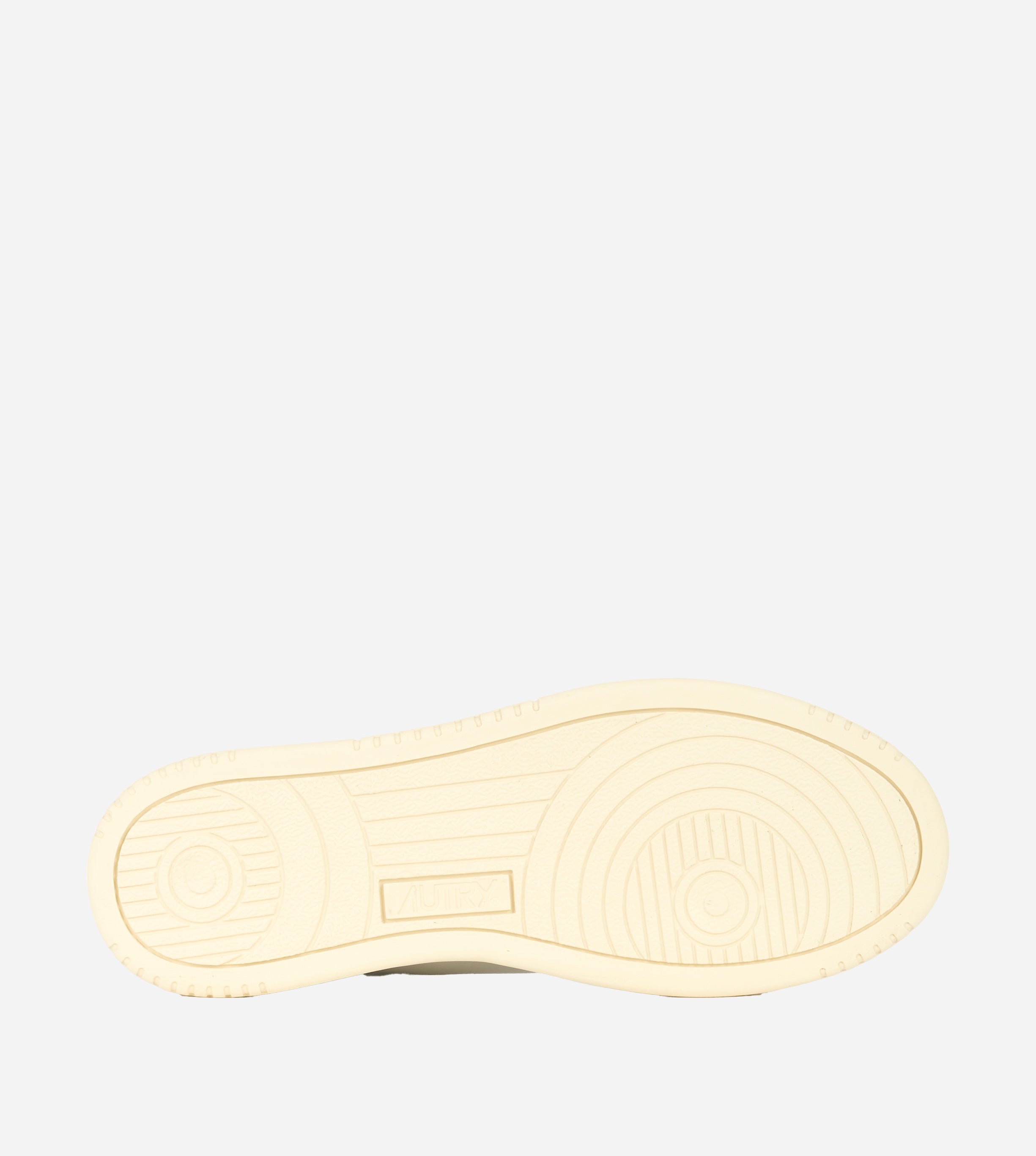 SNEAKERS MEDALIST LOW IN PELLE E SUEDE BIANCA CON TALLONCINO COLOR Beige