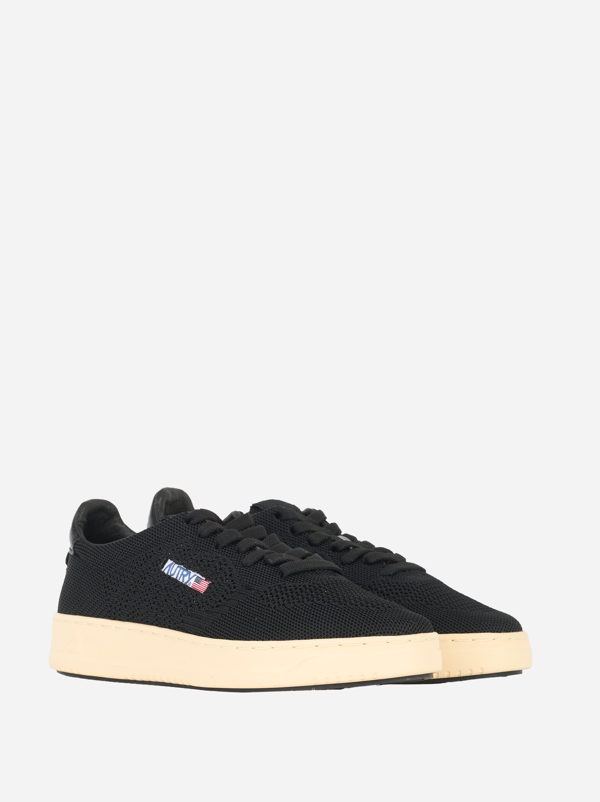 SNEAKERS MEDALIST EASEKNIT LOW IN TESSUTO COLORE Nero