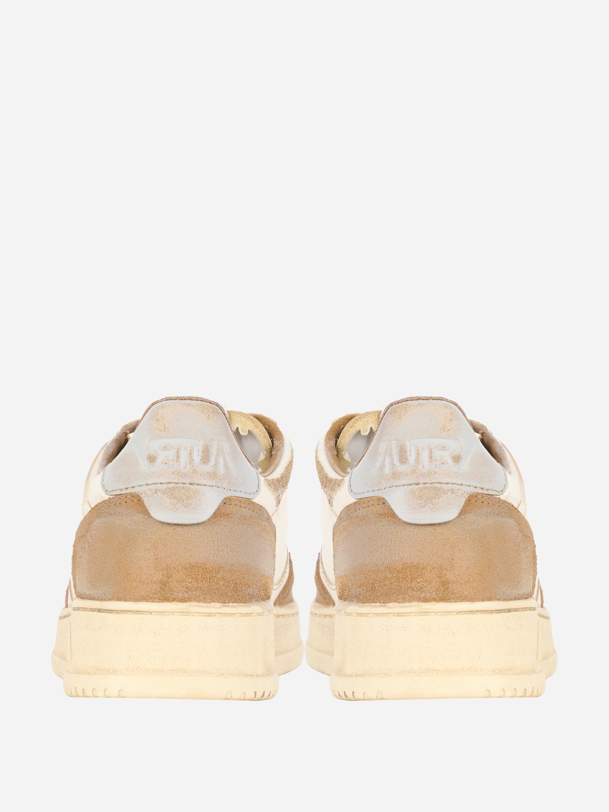 SNEAKERS MEDALIST LOW SUPER VINTAGE IN PELLE E SUEDE COLORE Marrone