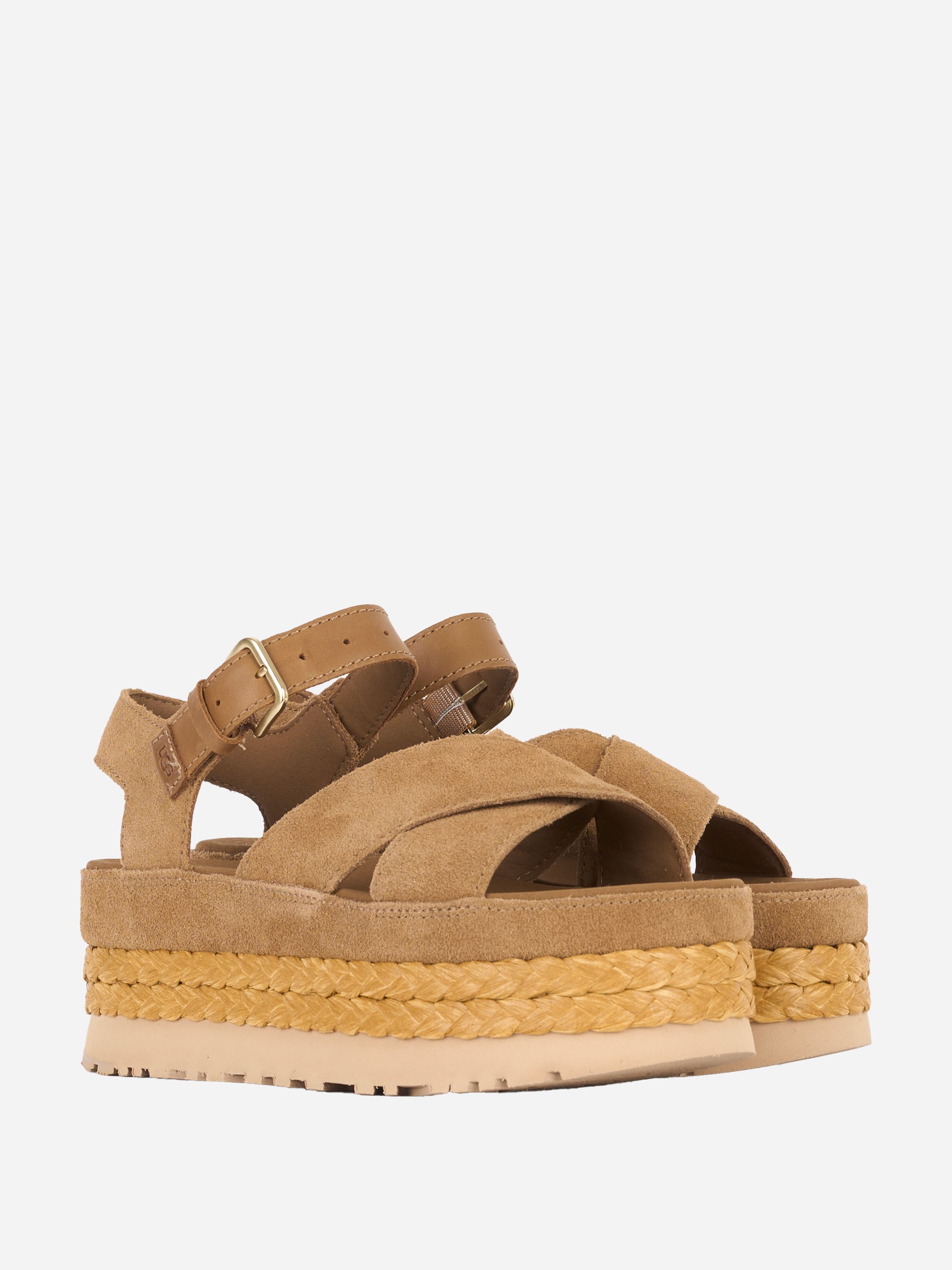 Sandalo Aubrey Ankle Strap Beige