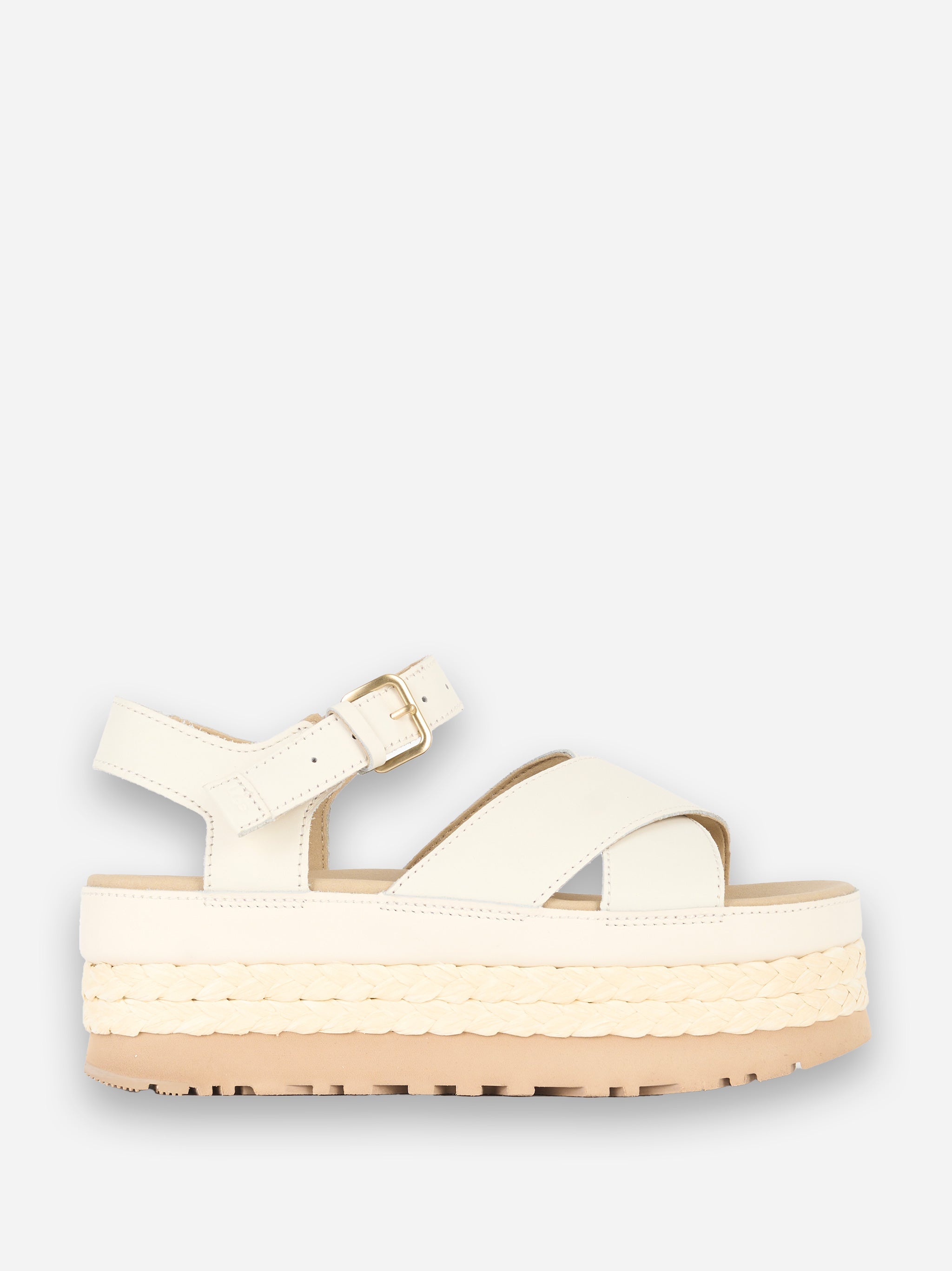 Sandalo Aubrey Ankle Strap Beige