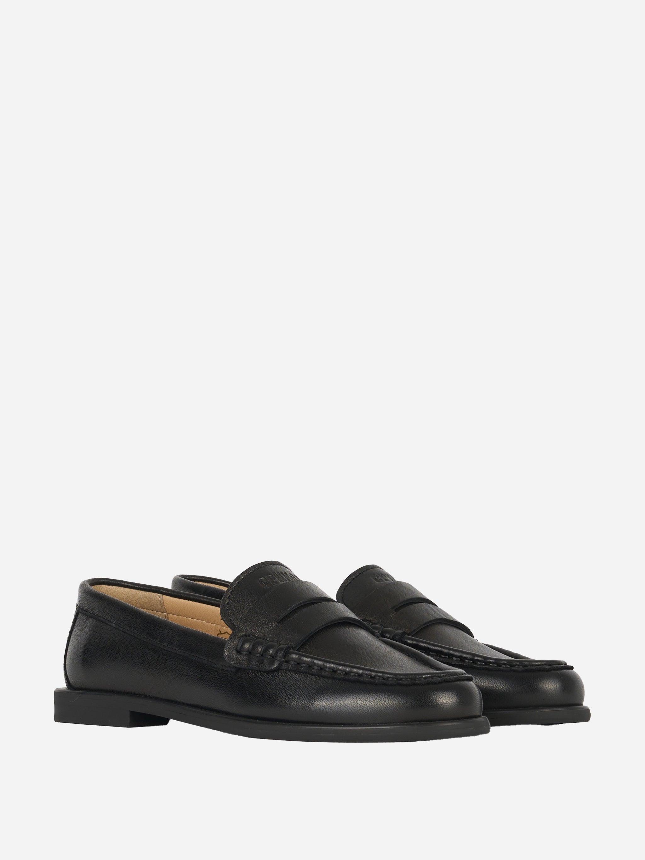Mocassino in pelle CPH419 Nero