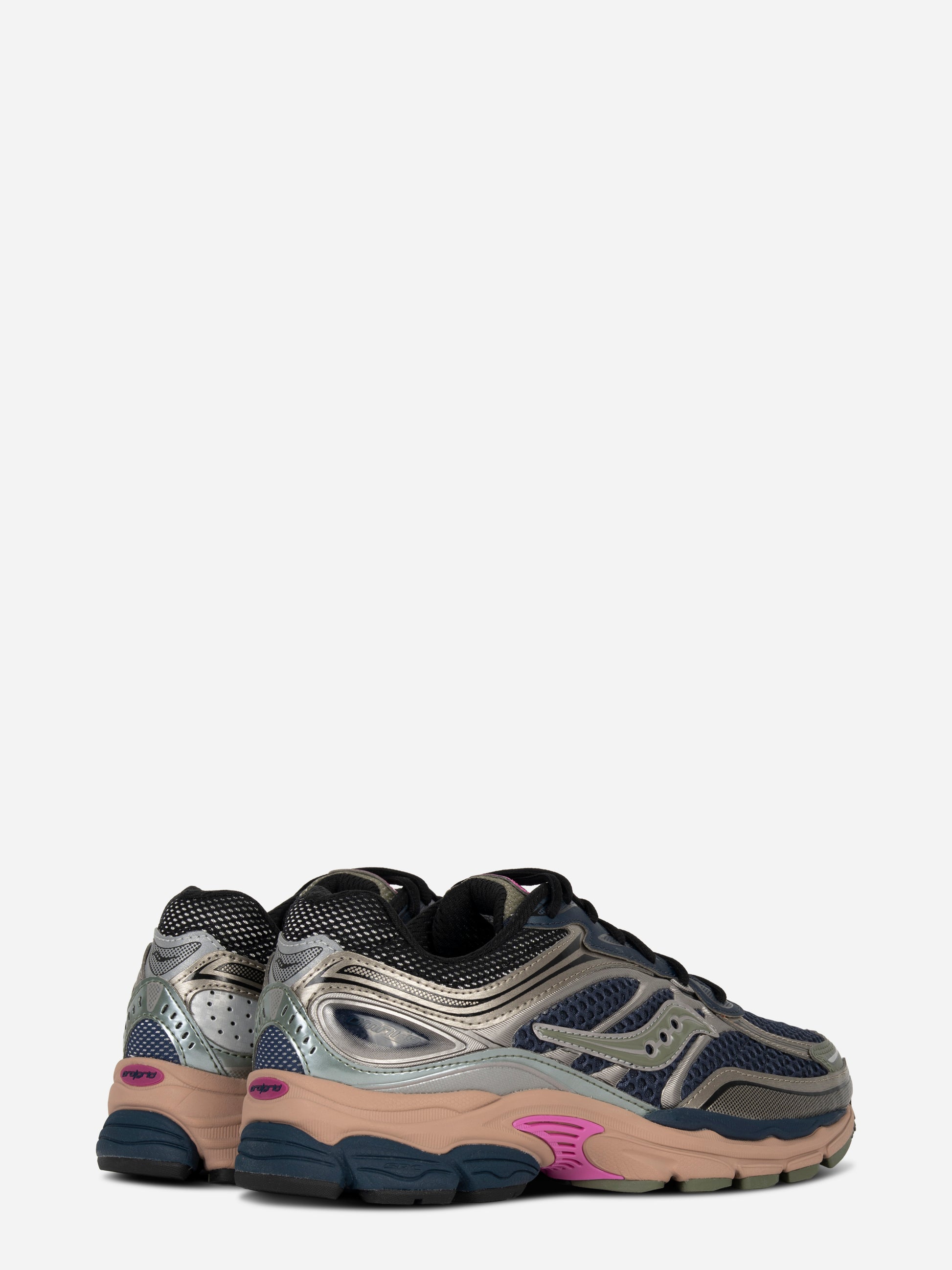 Sneakers Progrid Omni 9 in Pelle e tela blu