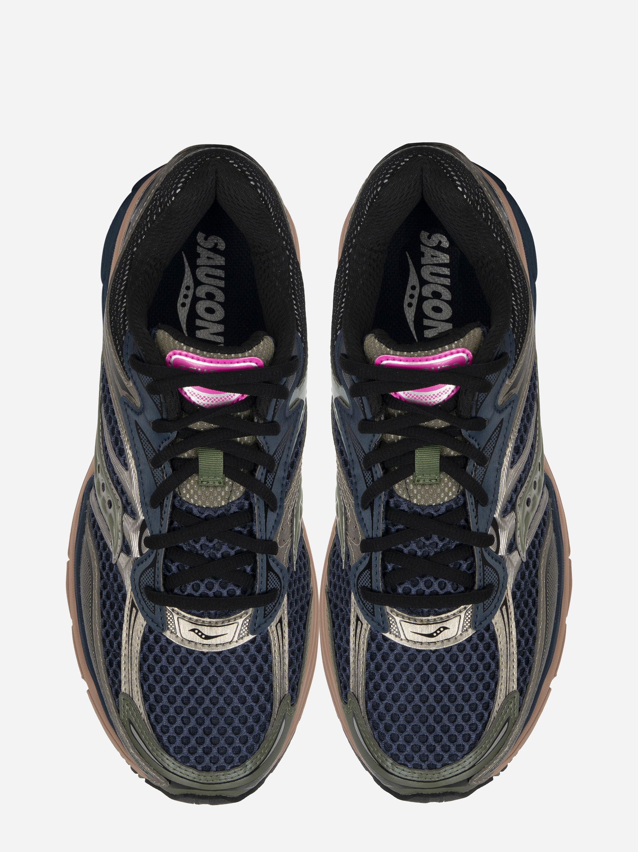 Sneakers Progrid Omni 9 in Pelle e tela blu