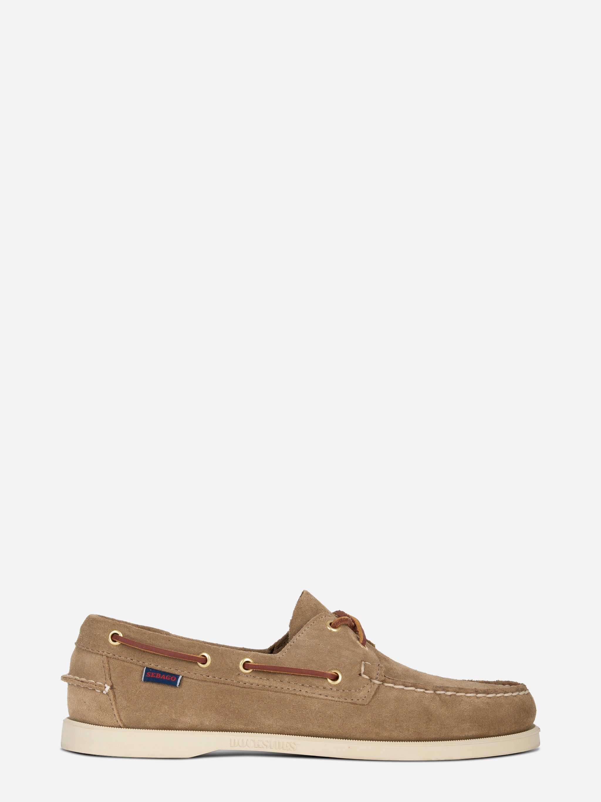 Mocassino da barca Dockside Portland in suede beige