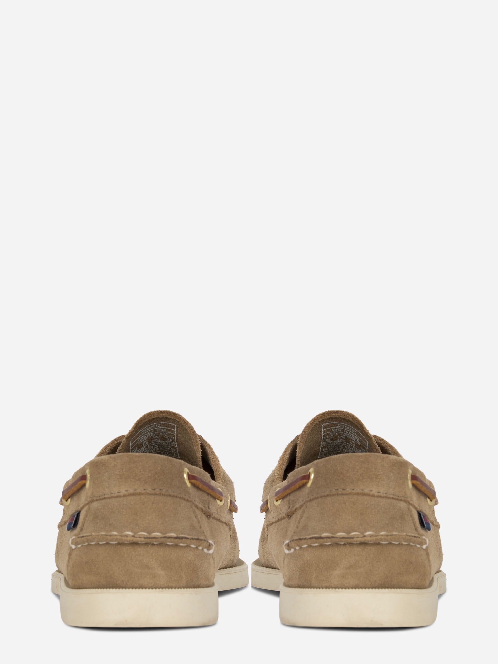 Mocassino da barca Dockside Portland in suede beige