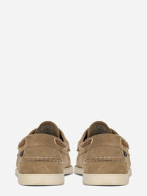 Mocassino da barca Dockside Portland in suede beige