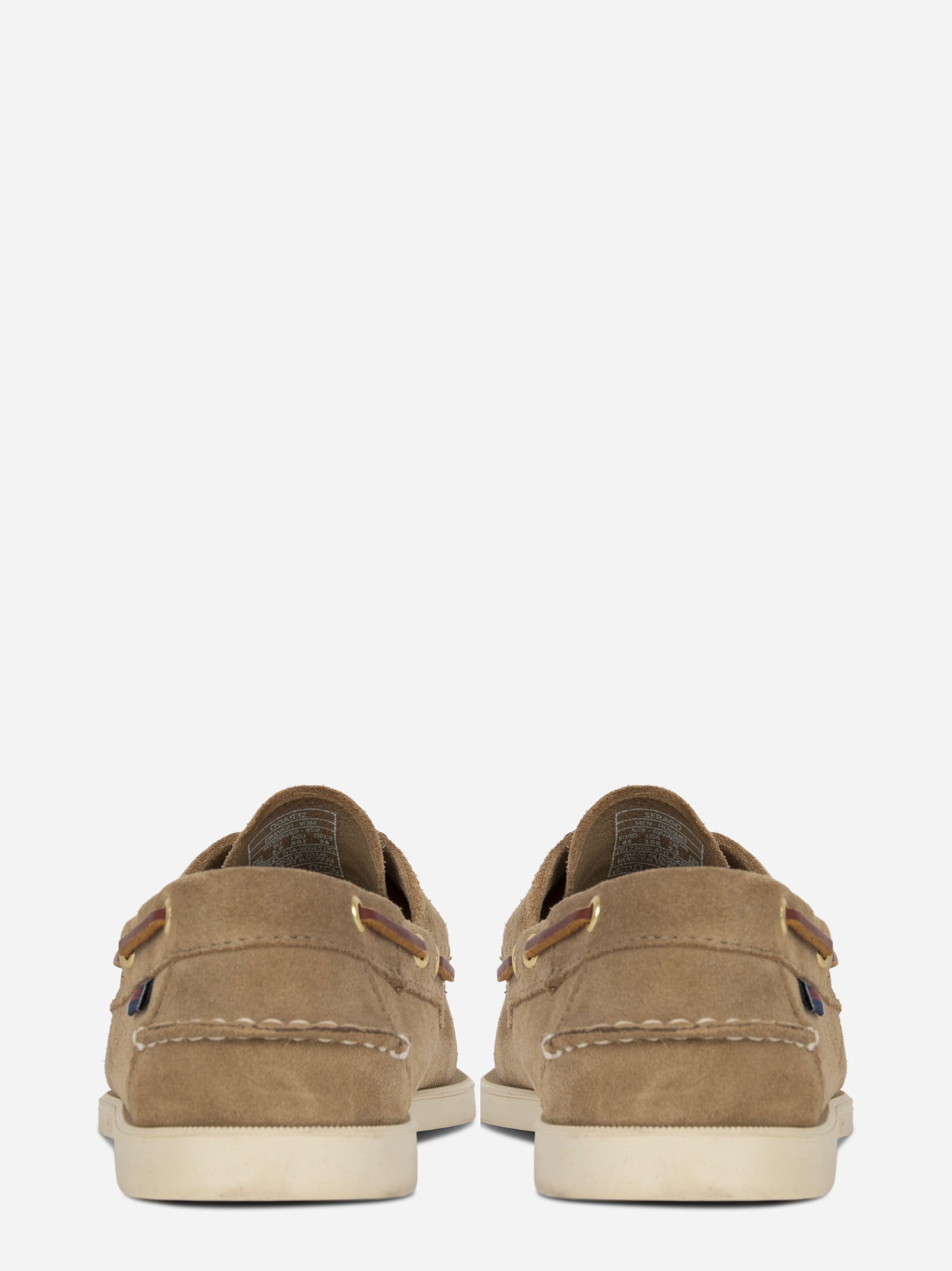Mocassino da barca Dockside Portland in suede beige