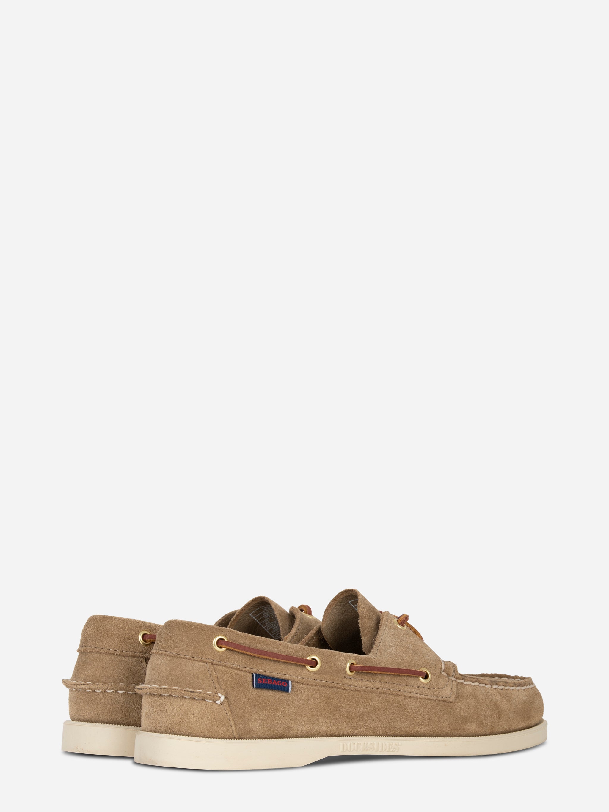 Mocassino da barca Dockside Portland in suede beige