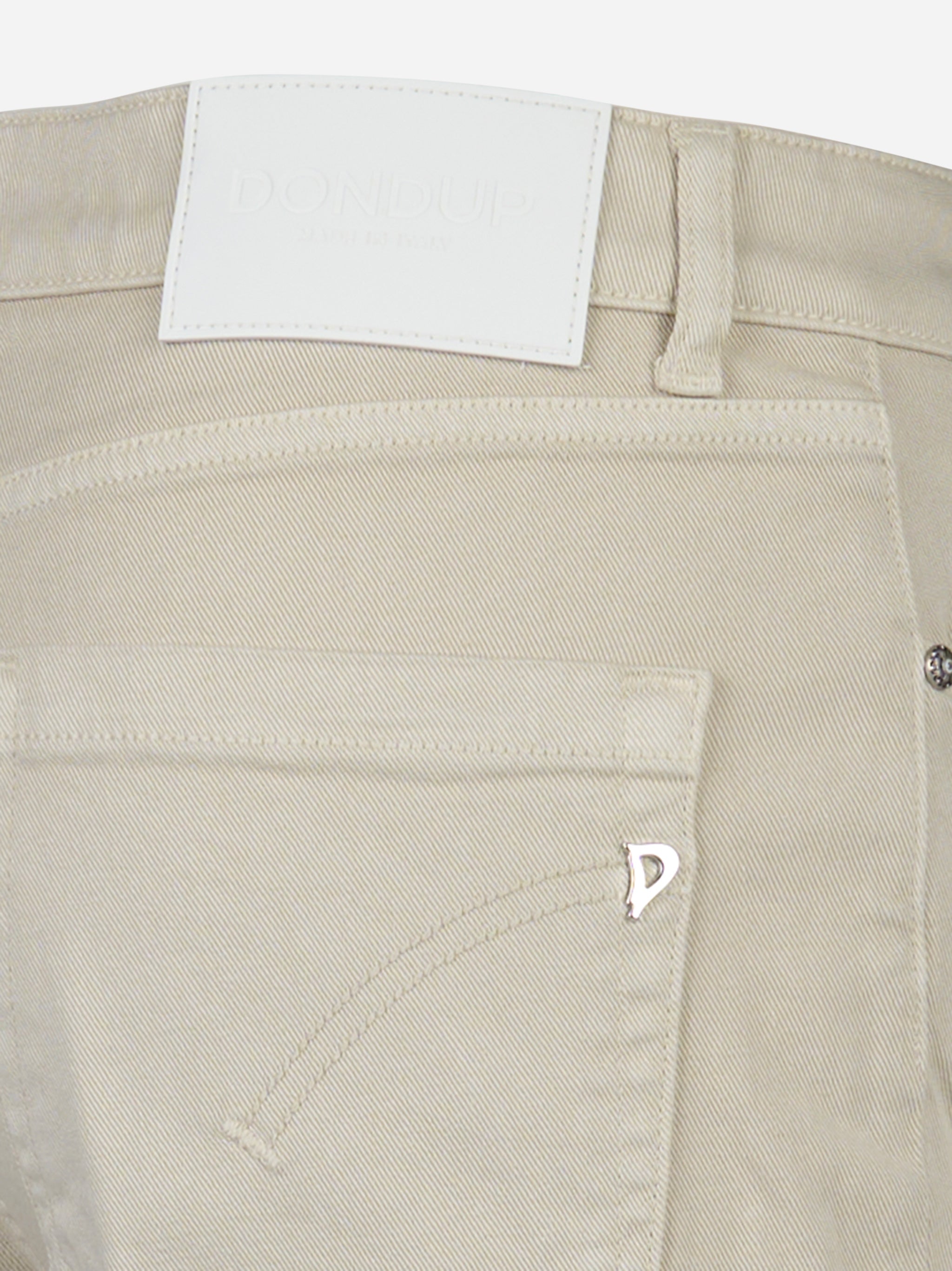 Jeans Koons loose in bull stretch Bianco