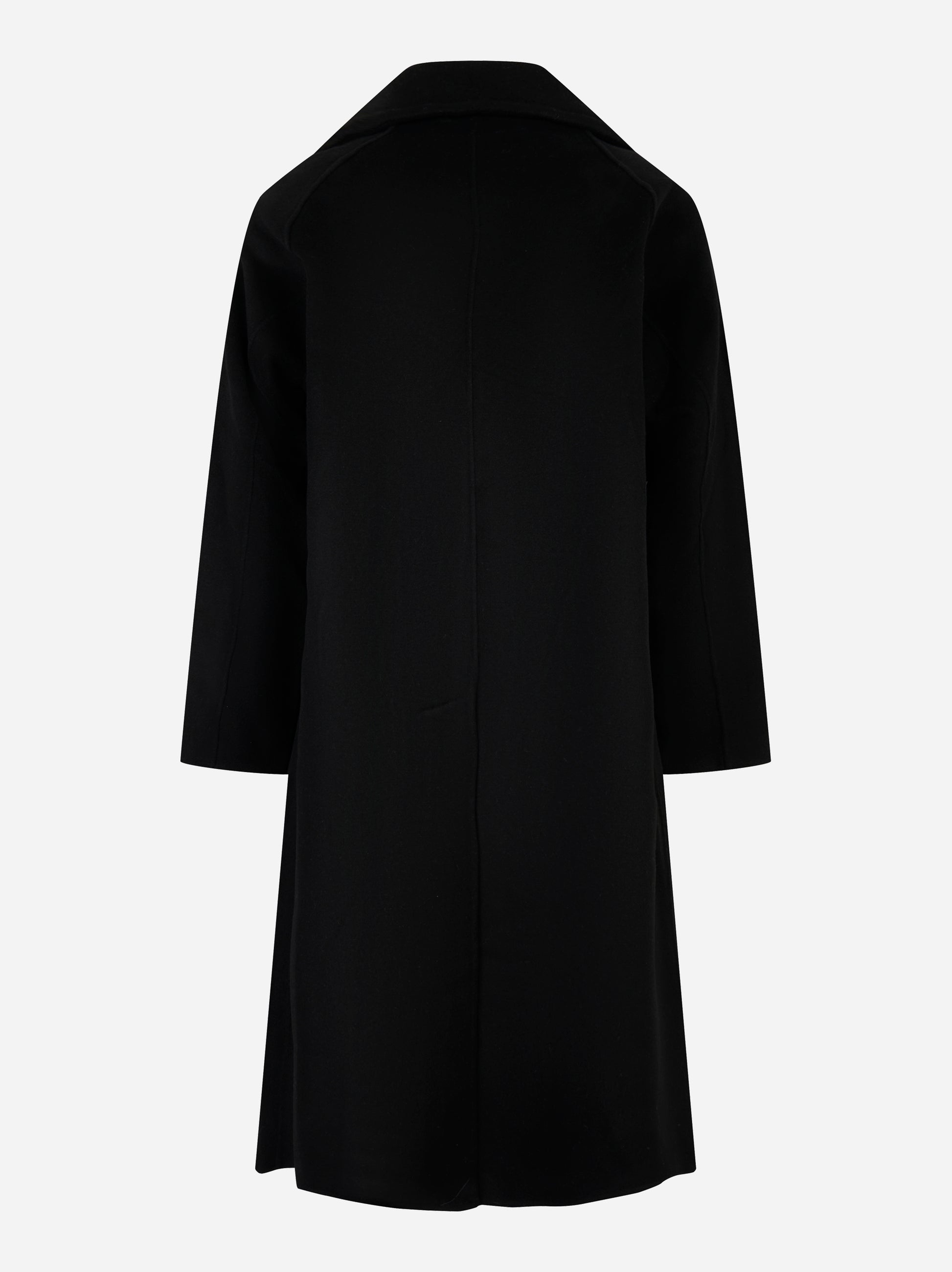 Cappotto doppiopetto oversize Nero