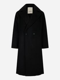 Cappotto doppiopetto oversize Nero