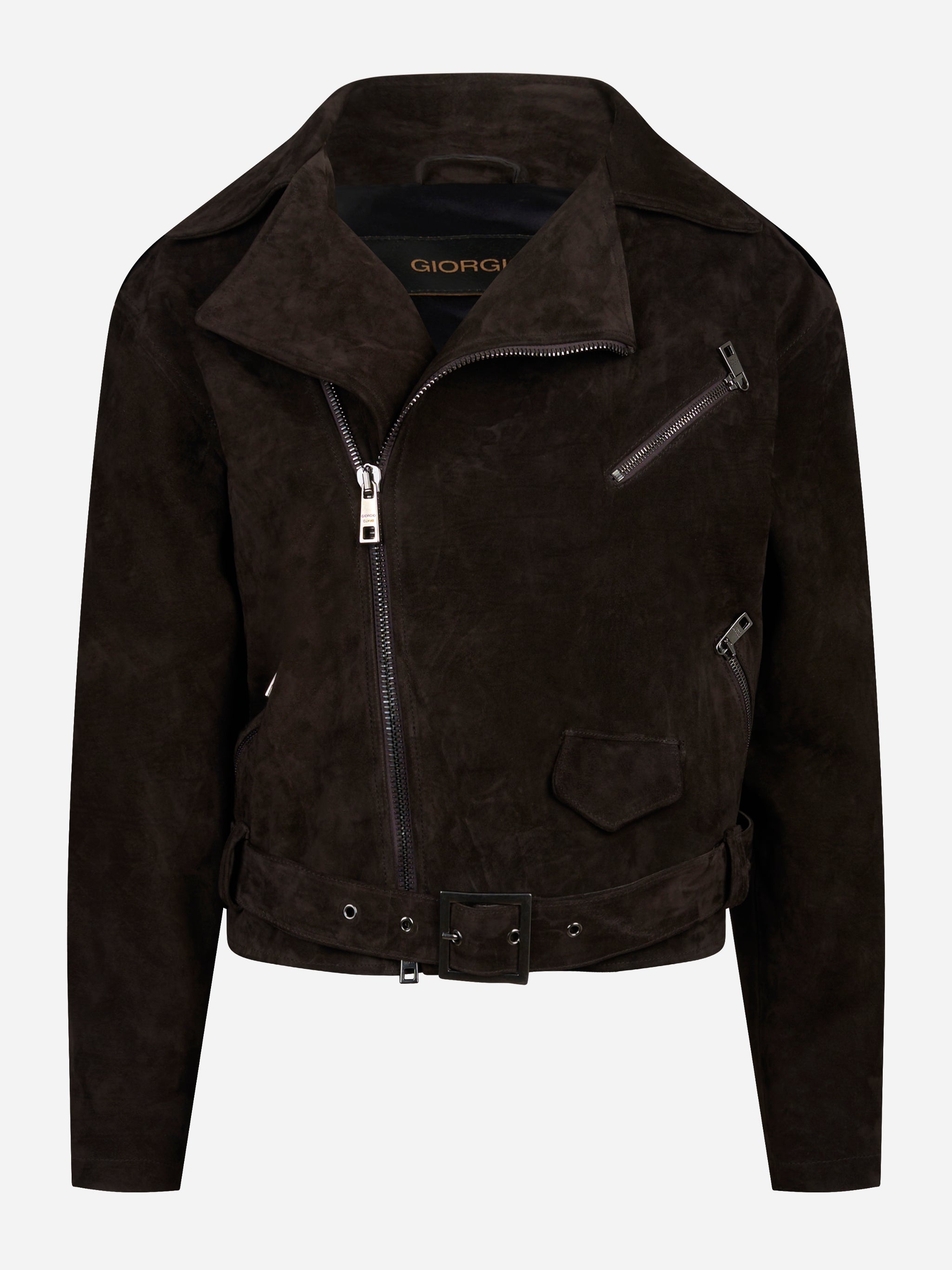 Chiodo in sude marrone