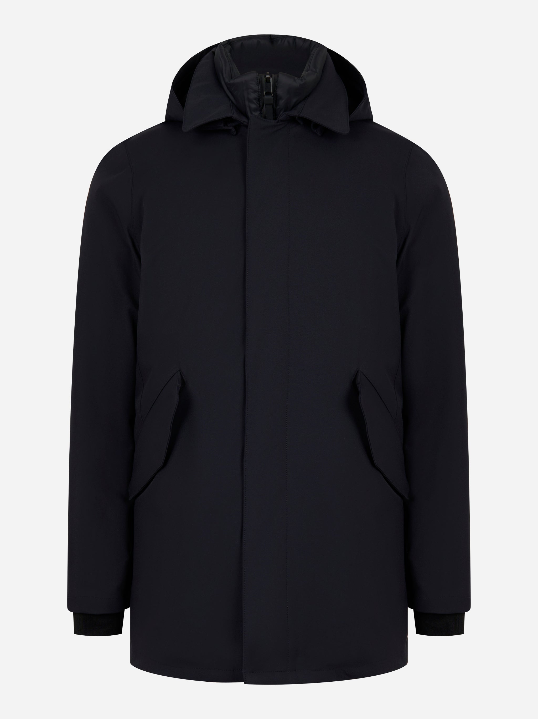 Cappotto Hachiko in nylon con interno in primeloft Blu