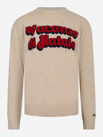 Maglia Heron Vacanze Di Natale Beige