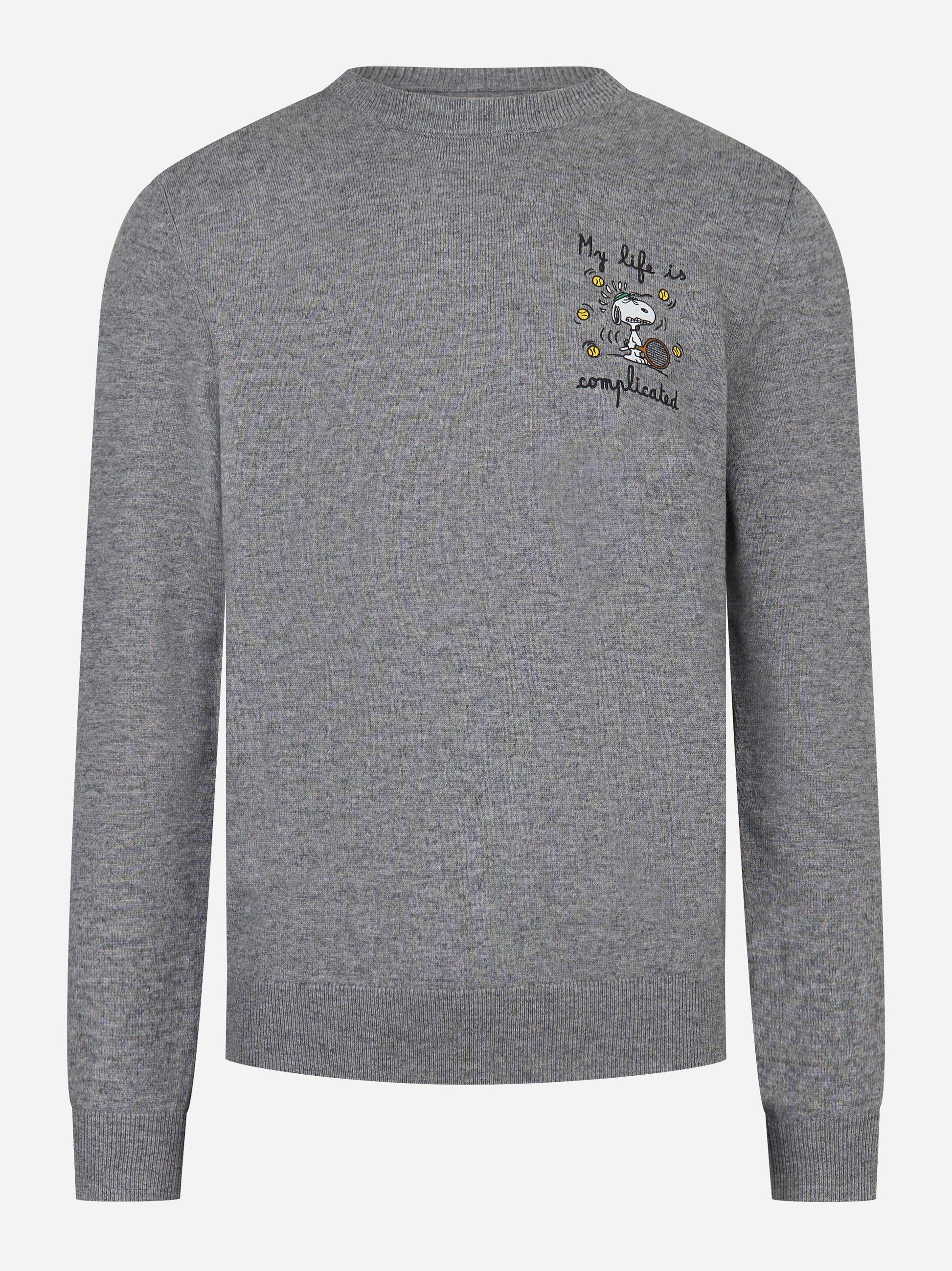 Maglia Heron My Life Is Complicated Grigia