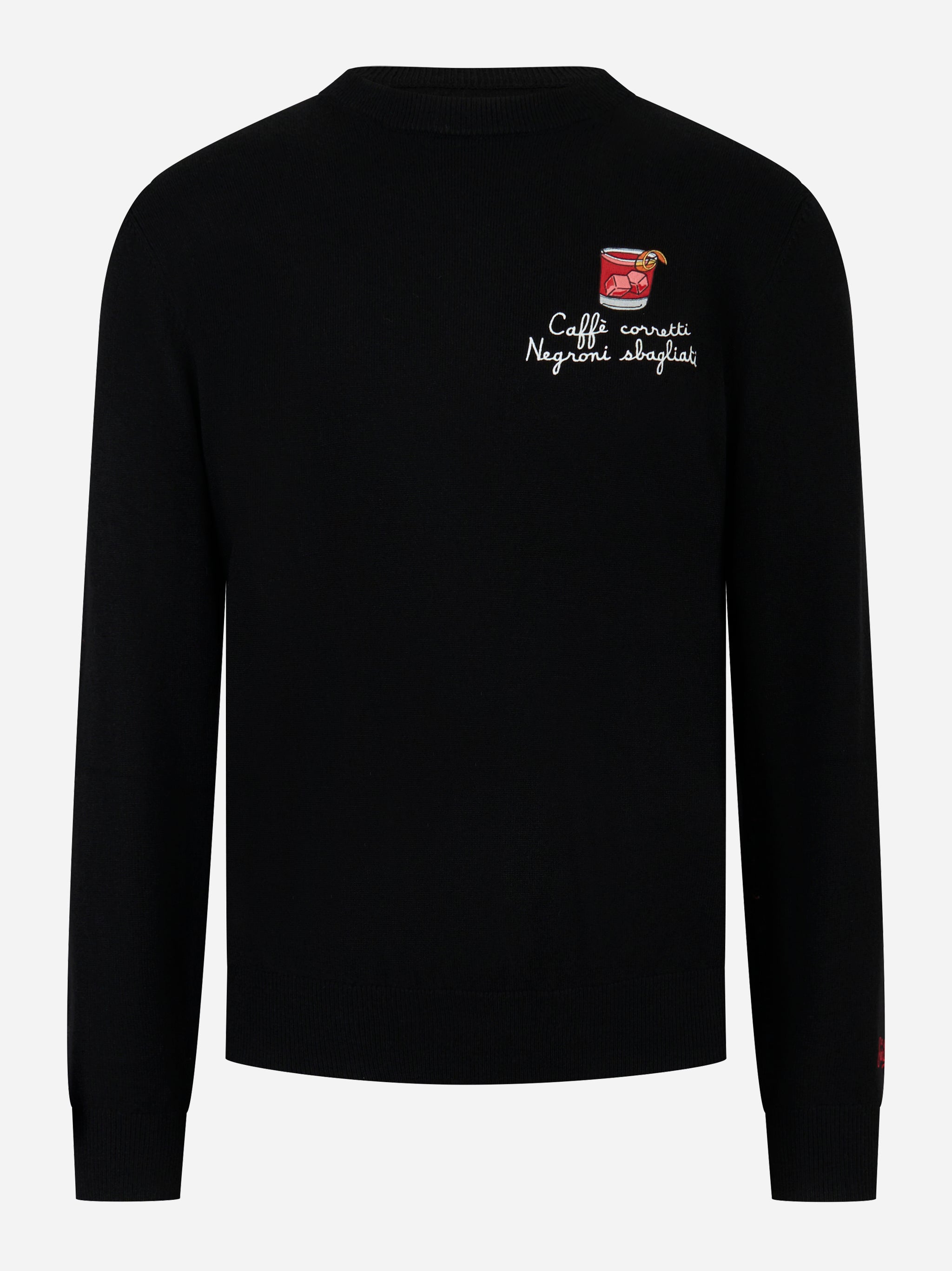 Maglia Heron Caffè Corretti Negroni Sbagliati Nera