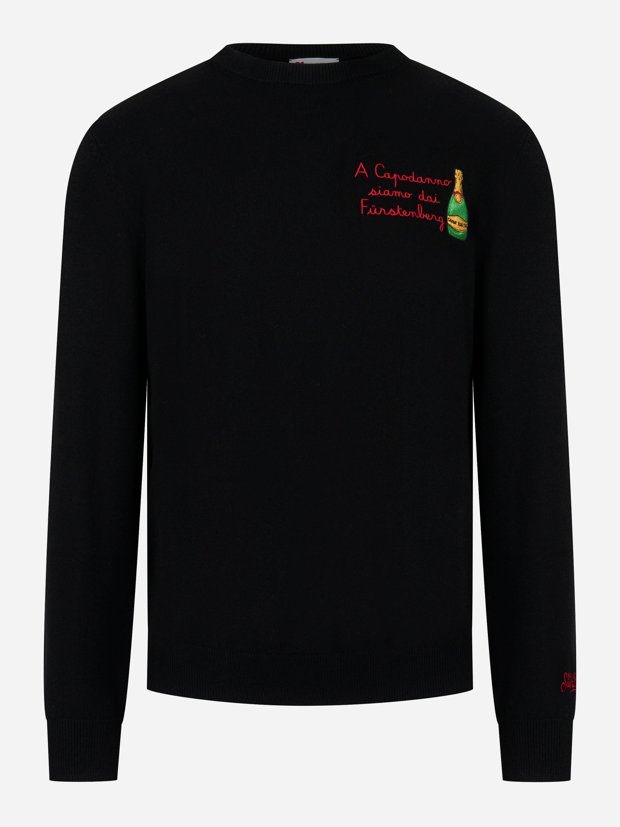 Maglia Heron A Capodanno Siamo Dai Furstenberg Nera