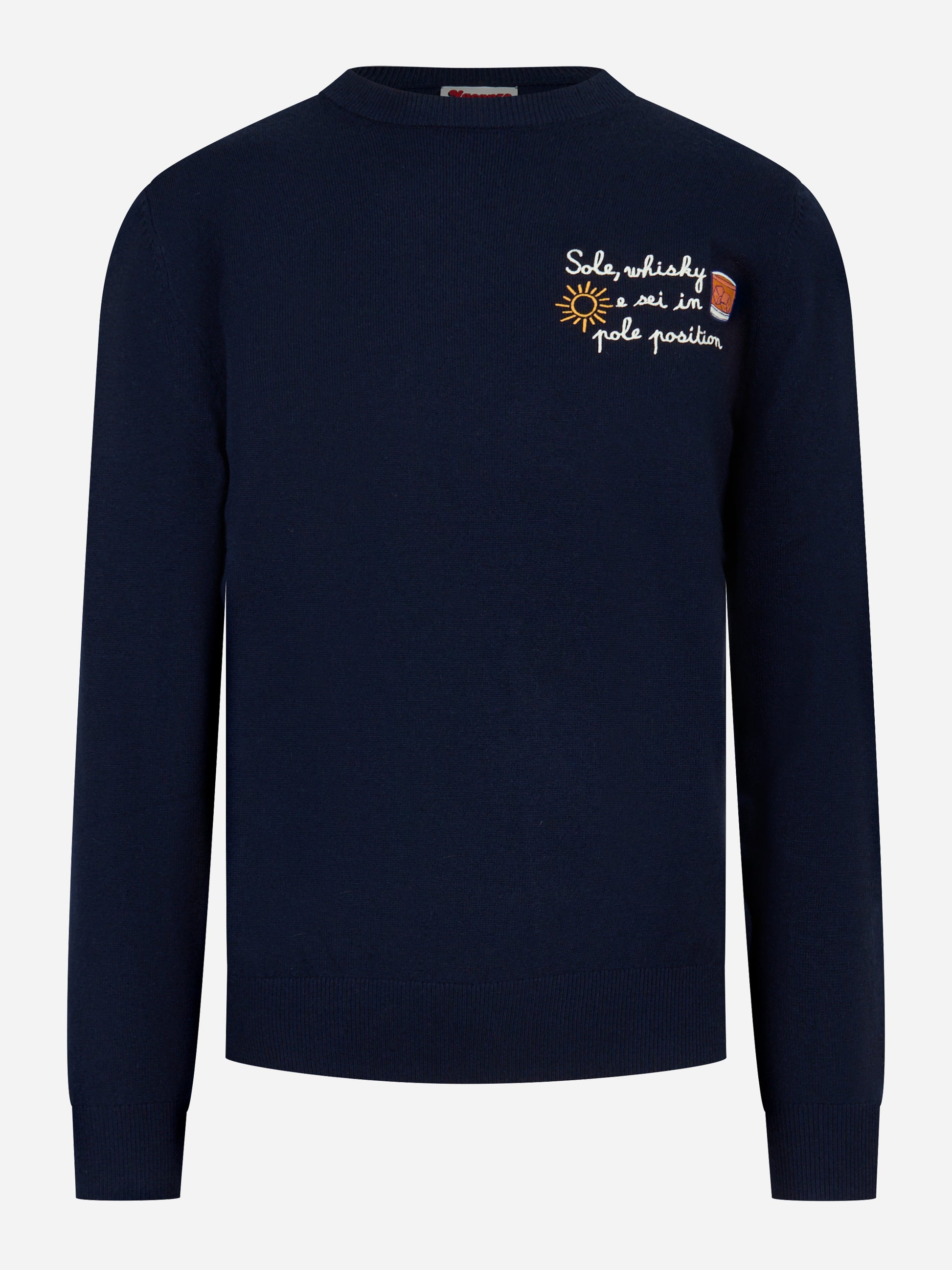 Maglia Heron Sole Whisky E Sei In Pole Position Blu