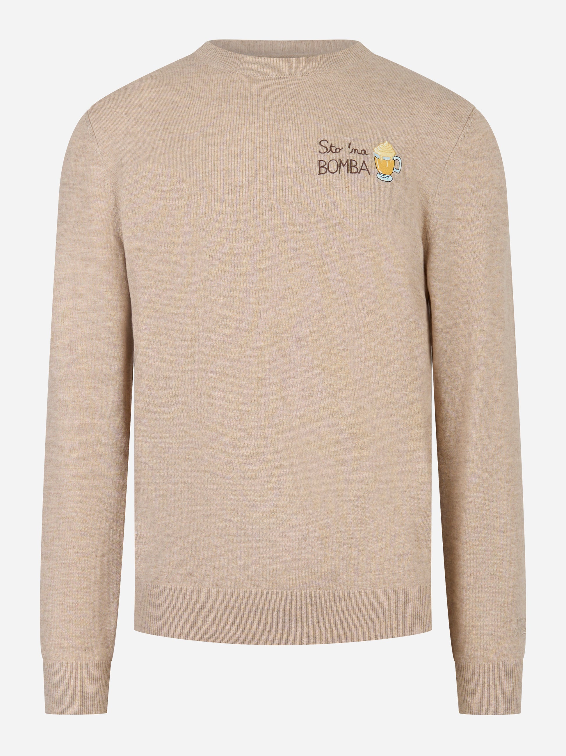 Maglia Heron Sto Na Bomba Beige