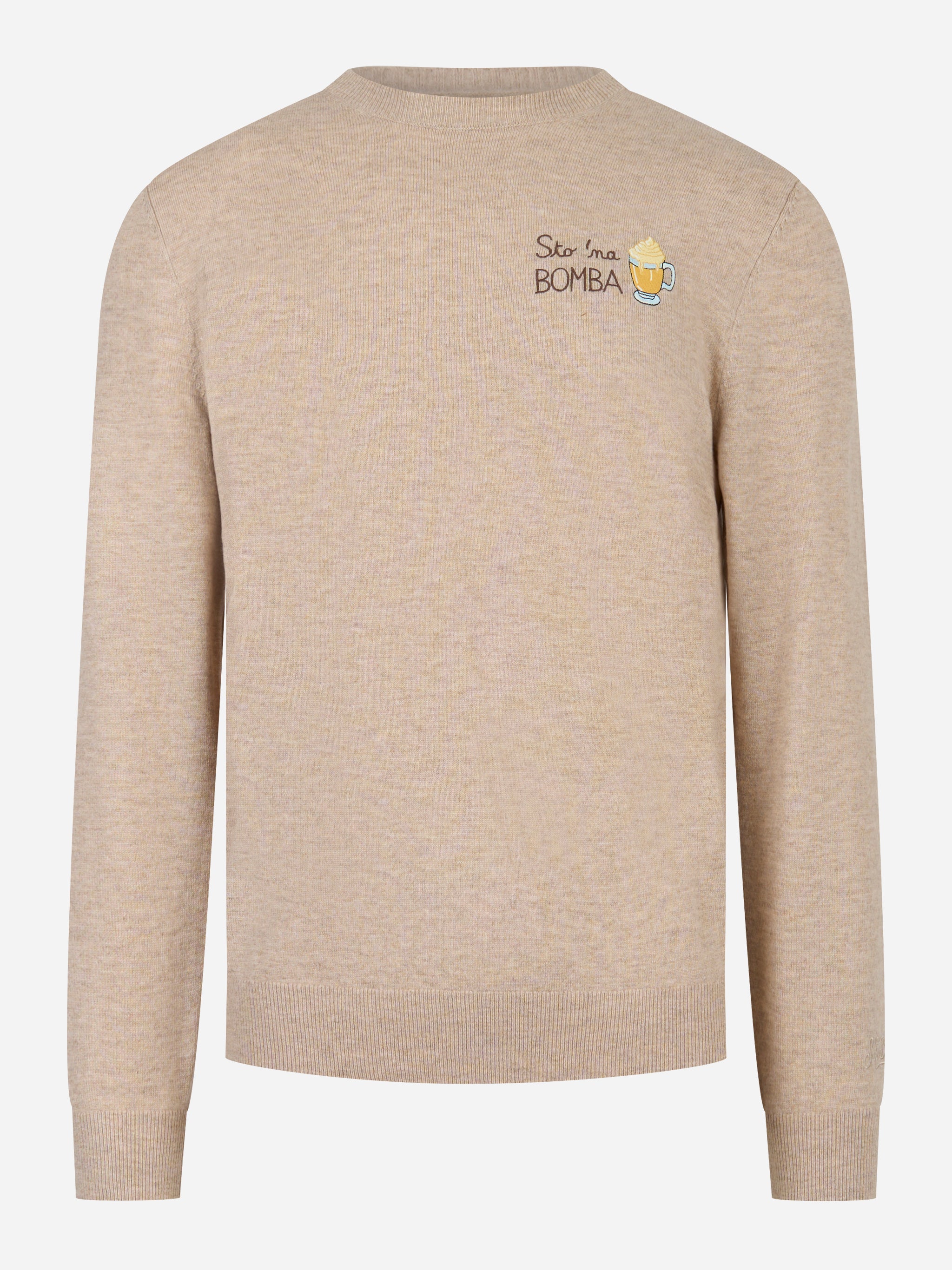 Maglia Heron Sto Na Bomba Beige