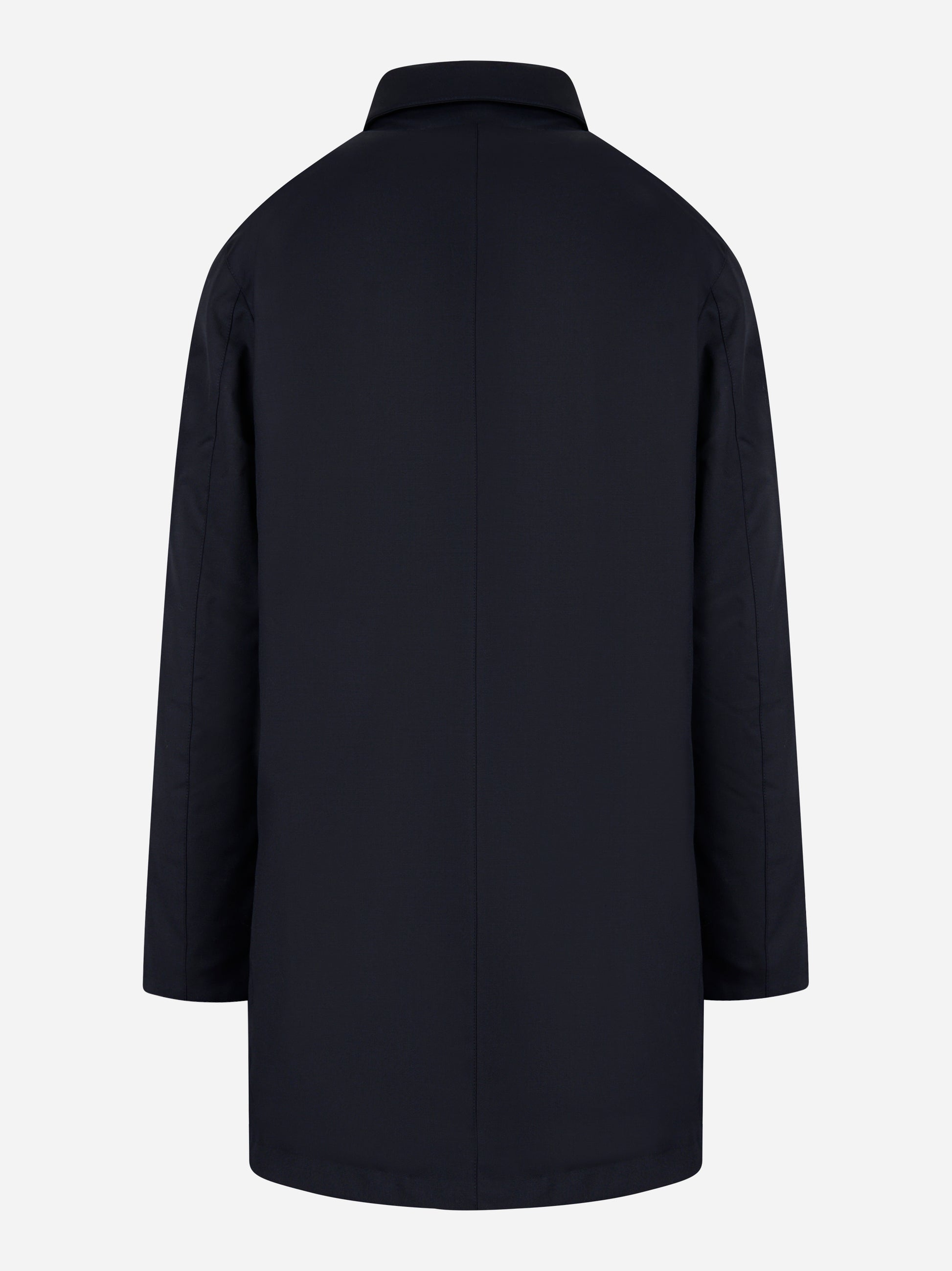 Cappotto Hokkaido in misto lana con interno in primeloft Blu