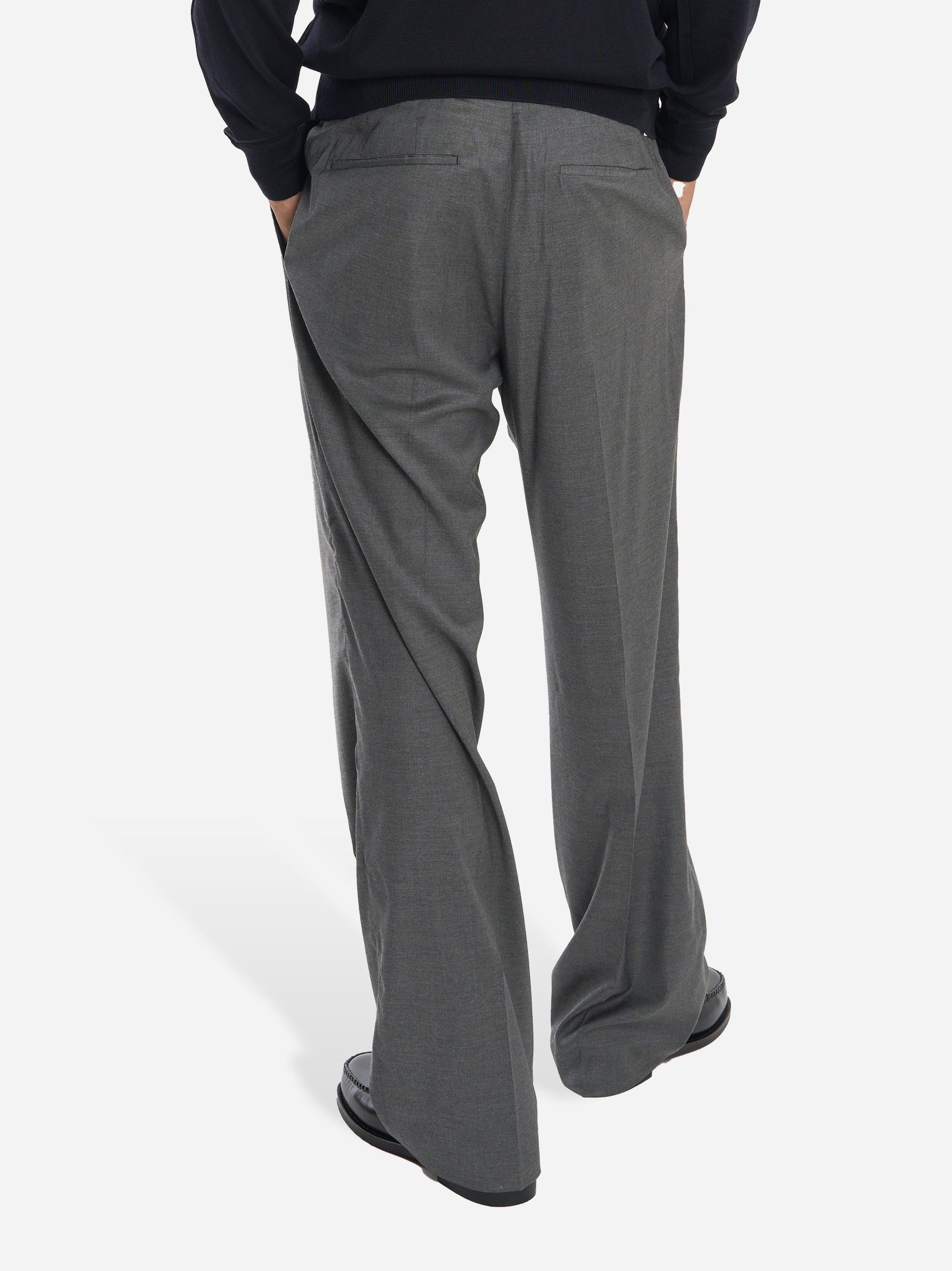 Pantalone loose fit Quindici Grigio