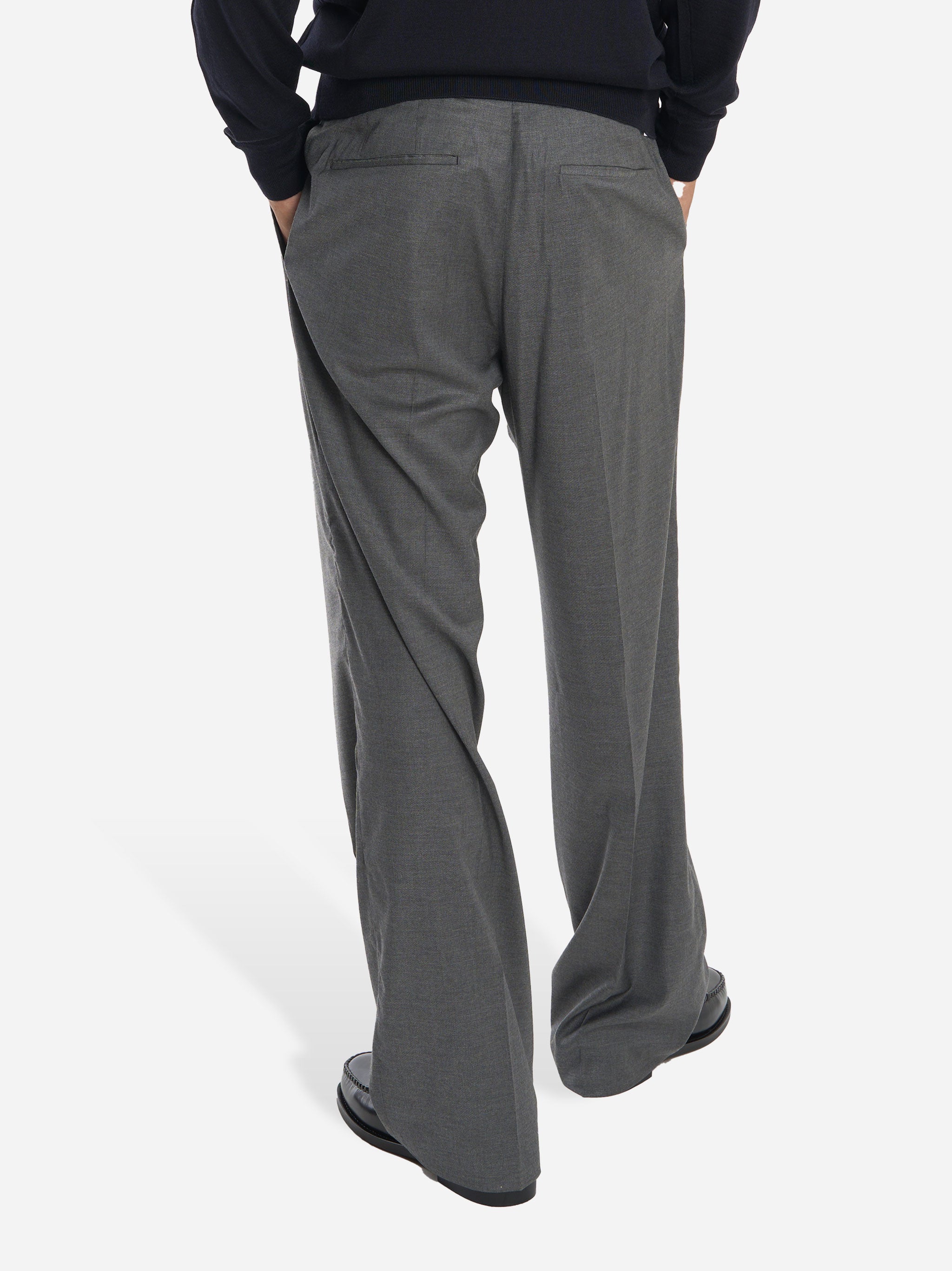 Pantalone loose fit Quindici Grigio