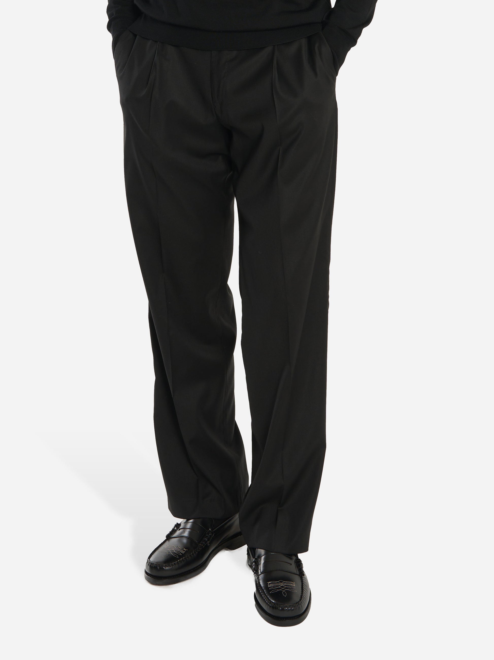 Pantalone loose fit Quindici Nero