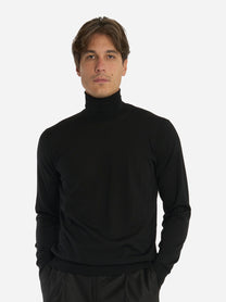 Dolcevita in lana finezza 16 Nera