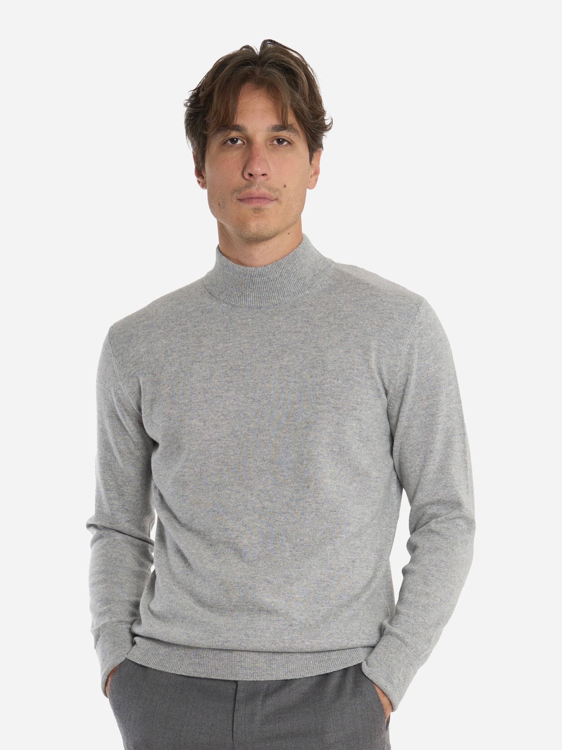 Lupetto in cashmere Grigio