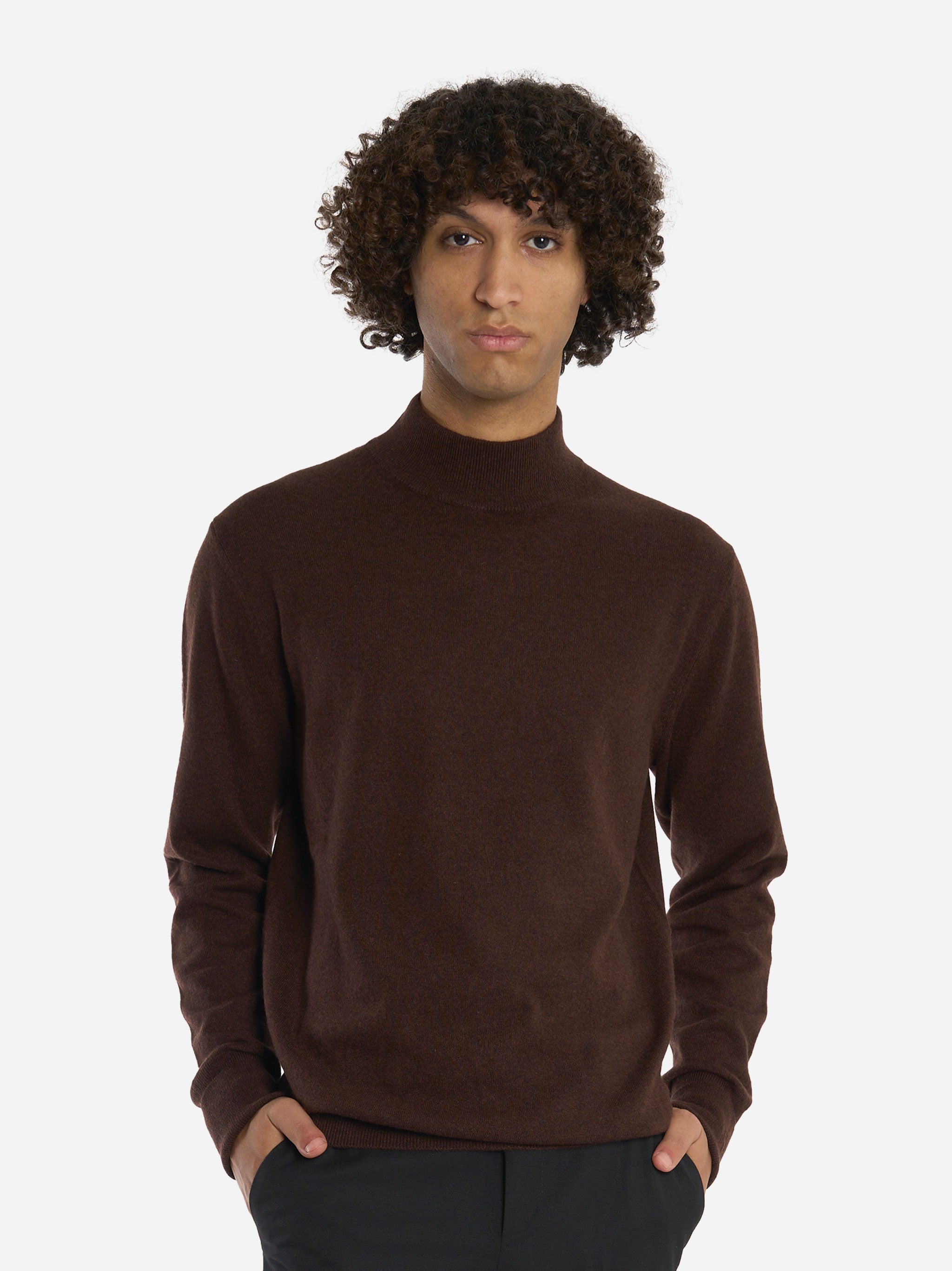 Lupetto in cashmere Marrone