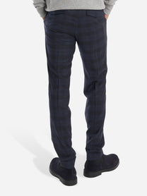 Pantalone slim fit Master in lana stretch
