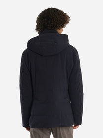 Giacca tecnica in nylon con imbottitura interna Blu