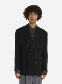 Blazer doppiopetto nero Smoking