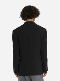 Blazer doppiopetto nero Smoking