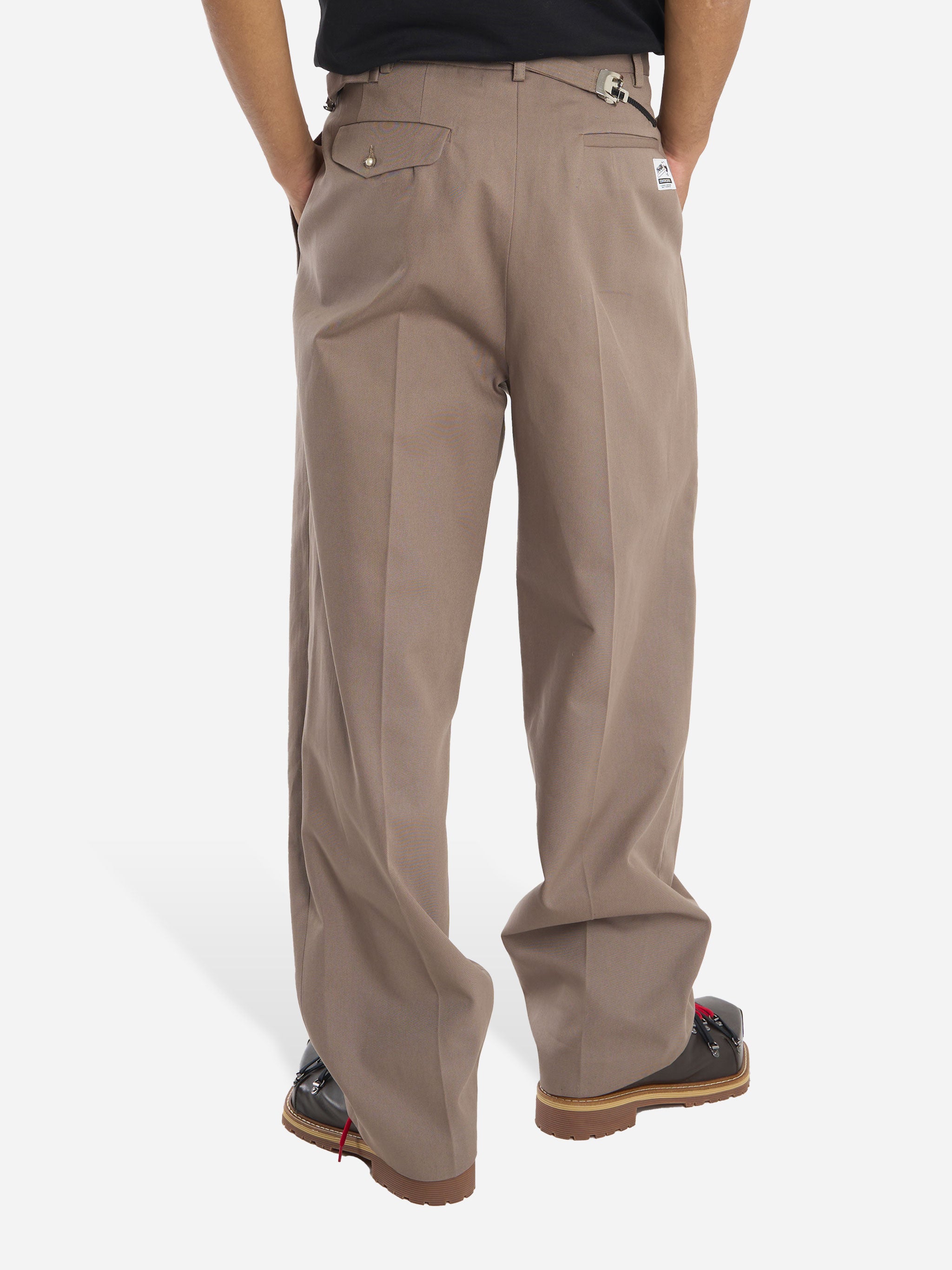 Pantalone Regolatore con doppia pince Beige