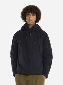 Giacca con cappuccio in Pro-Tek Nera