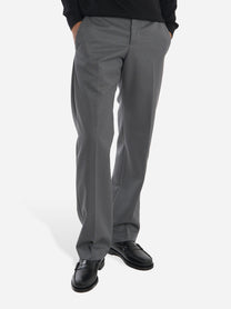 Pantalone Michael regular fit in tela di lana Grigio