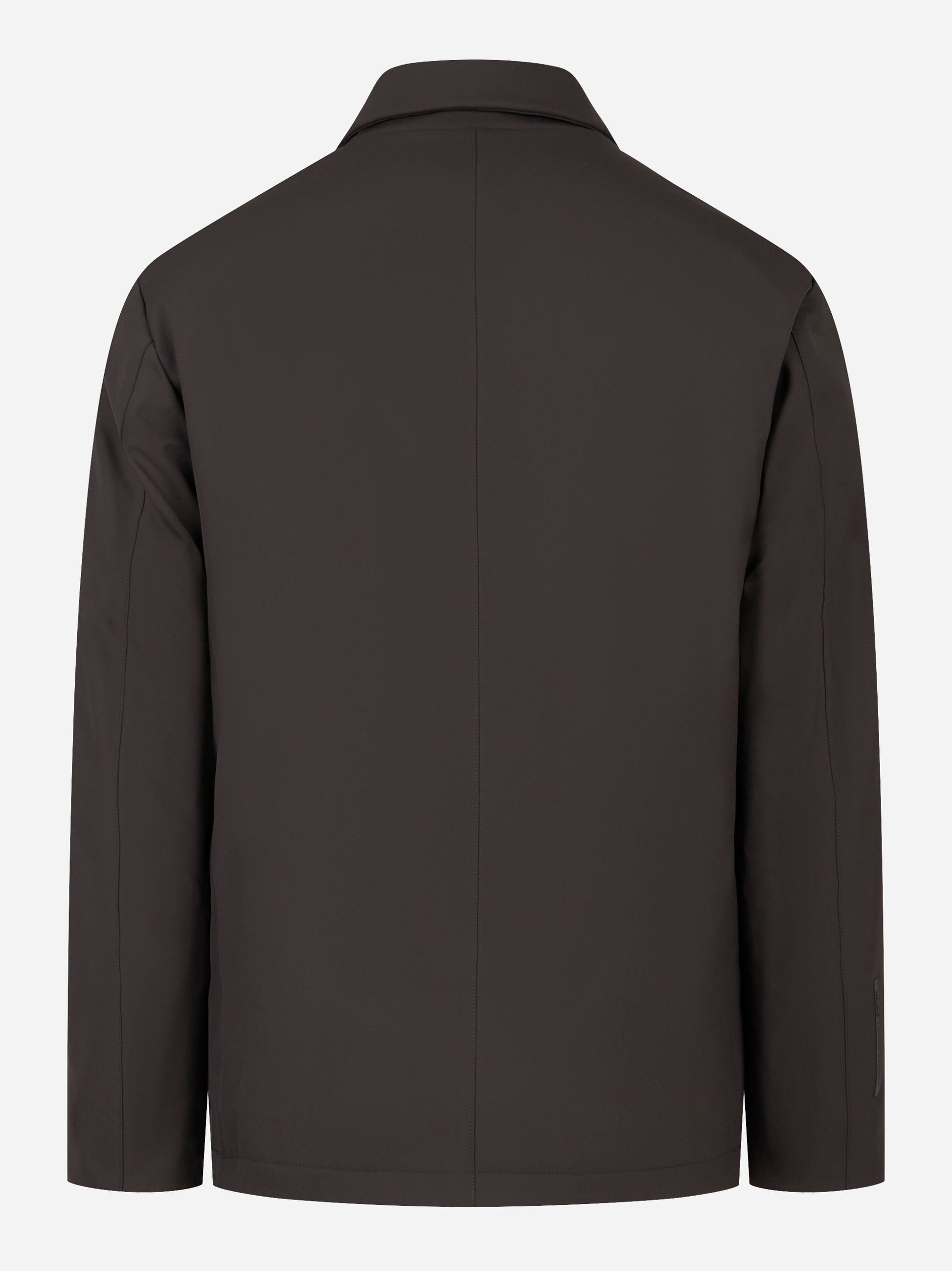 Field Jacket in nylon con interno in primeloft Marrone