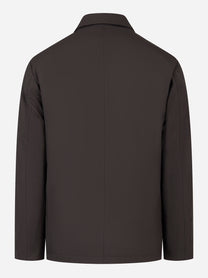Field Jacket in nylon con interno in primeloft Marrone