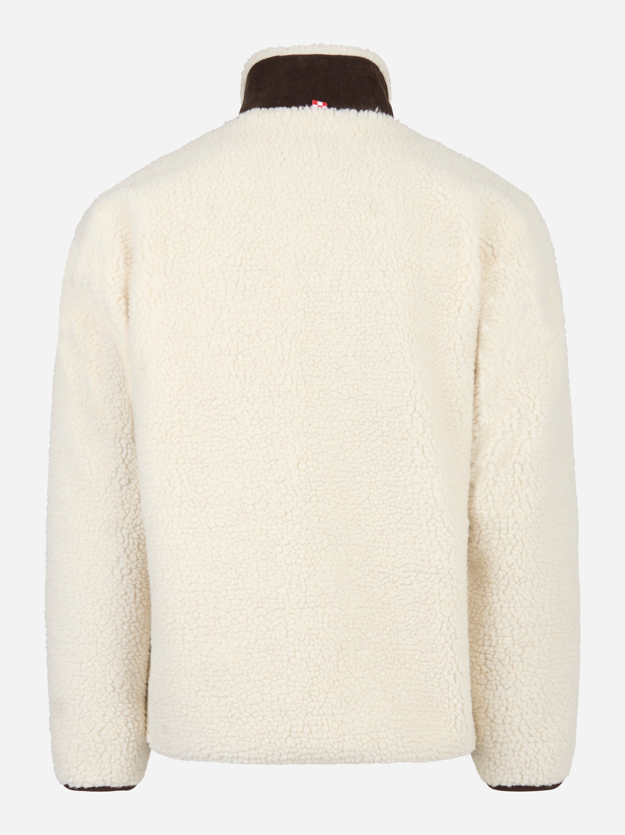Giacca in pile sherpa Keystone bianca